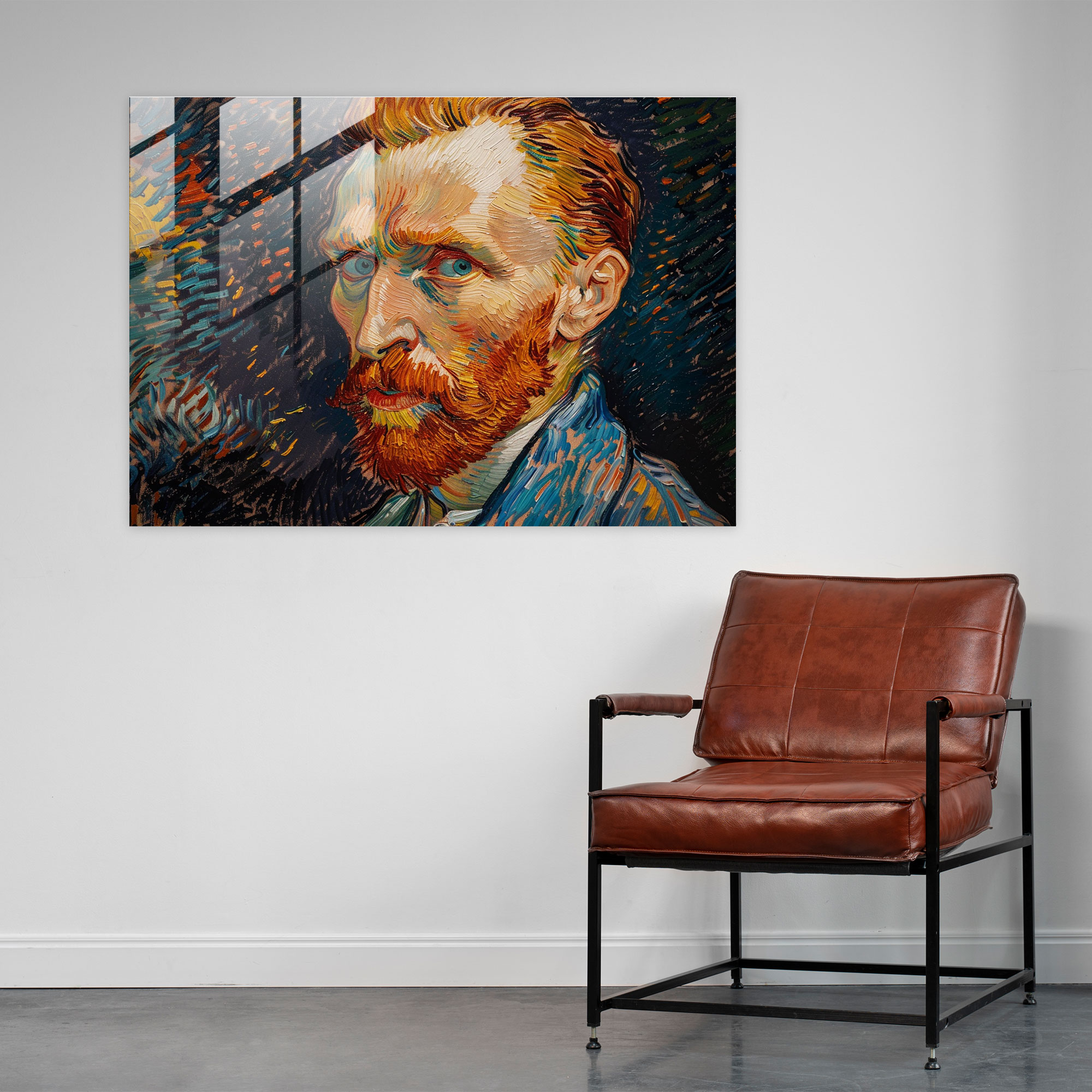 Vincent Van Gogh Glass Art Wall Decoration - Vincent Van Gogh, Wall Decoration, Vincent Van Gogh, Glass Art