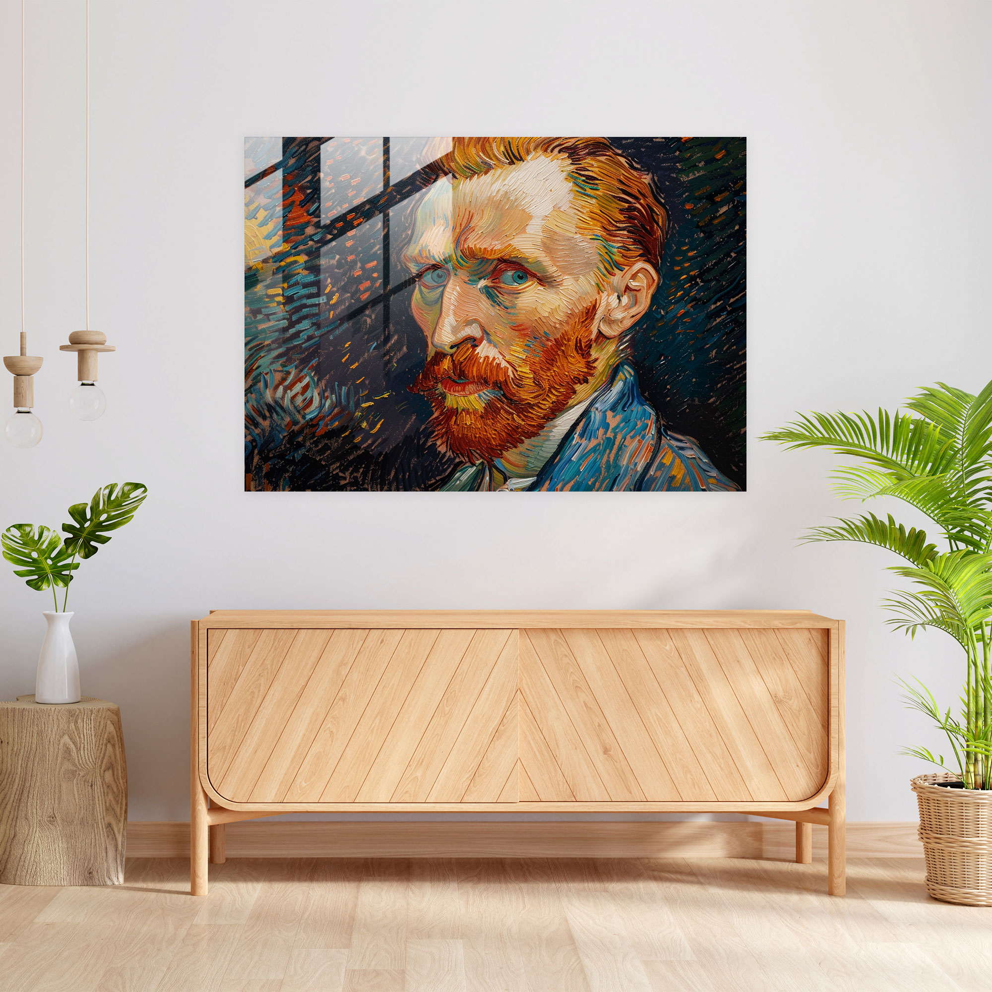 Vincent Van Gogh Glass Art Wall Decoration - Vincent Van Gogh, Wall Decoration, Vincent Van Gogh, Glass Art