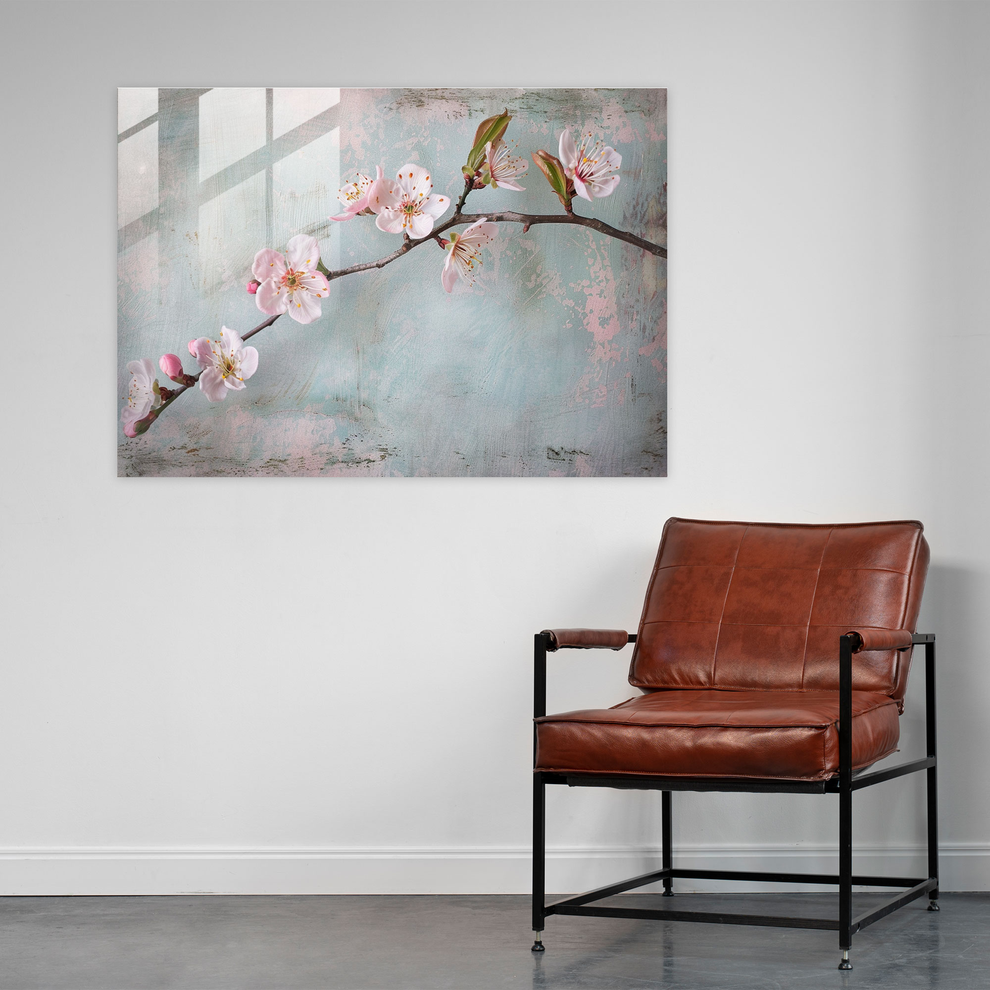 Almond Blossom Glass Wall Art Modern Art - Vincent Van Gogh, Modern Art, Glass Wall Art, Vincent Van Gogh