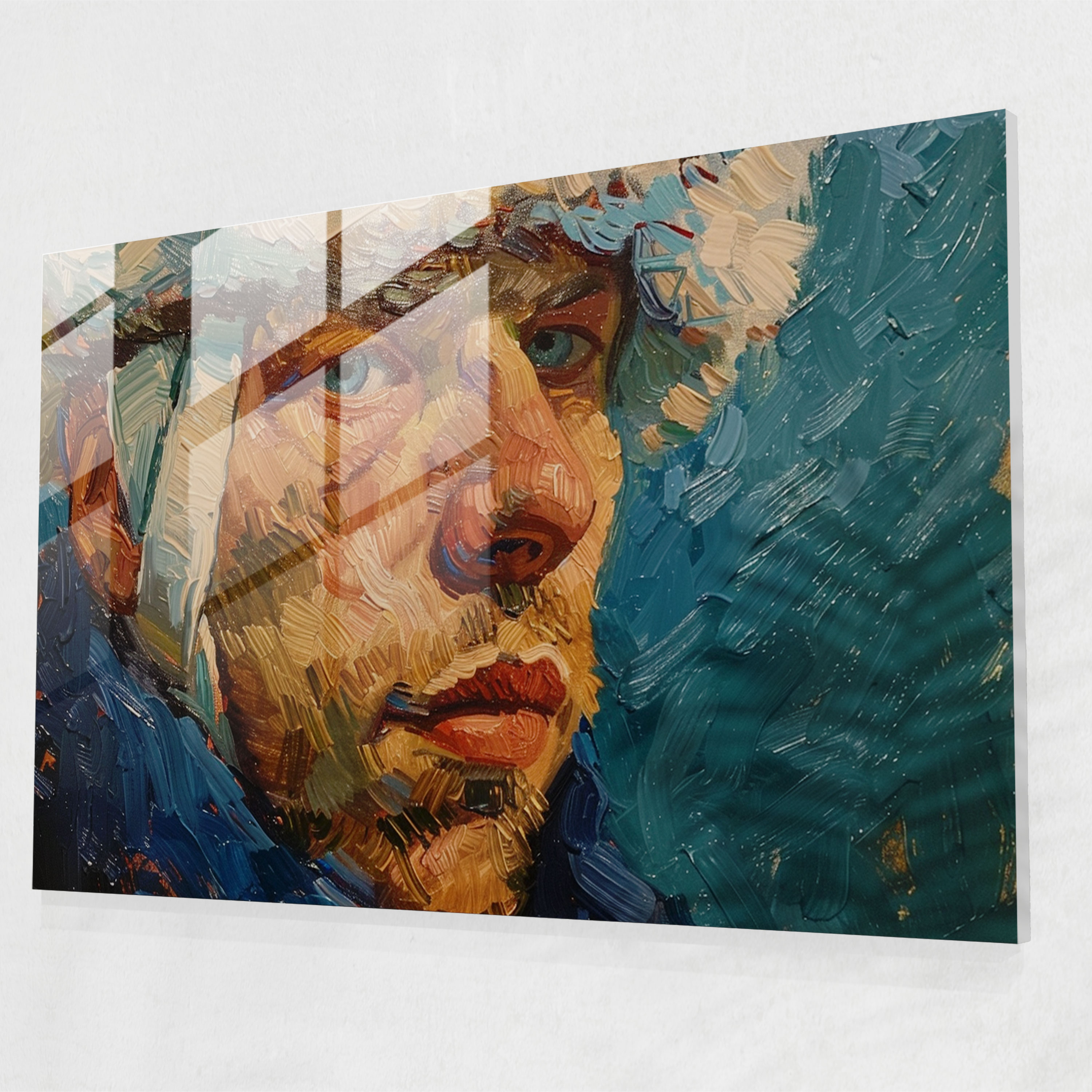 Vincent Van Gogh Glass Art - Vincent Van Gogh, Home Decoration, Vincent Van Gogh, Glass Art
