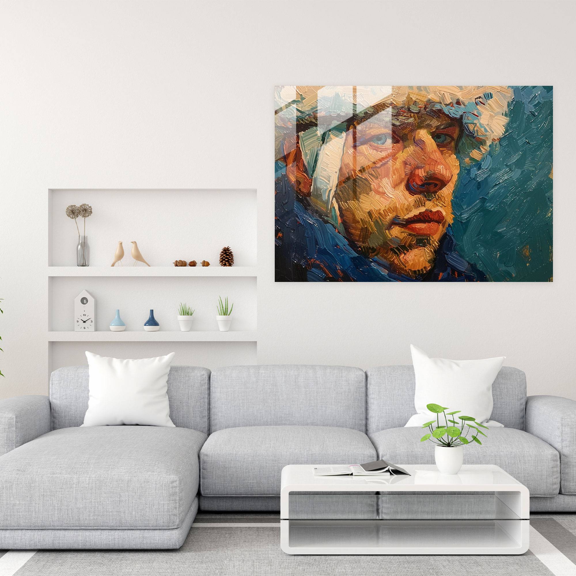 Vincent Van Gogh Glass Art - Vincent Van Gogh, Home Decoration, Vincent Van Gogh, Glass Art