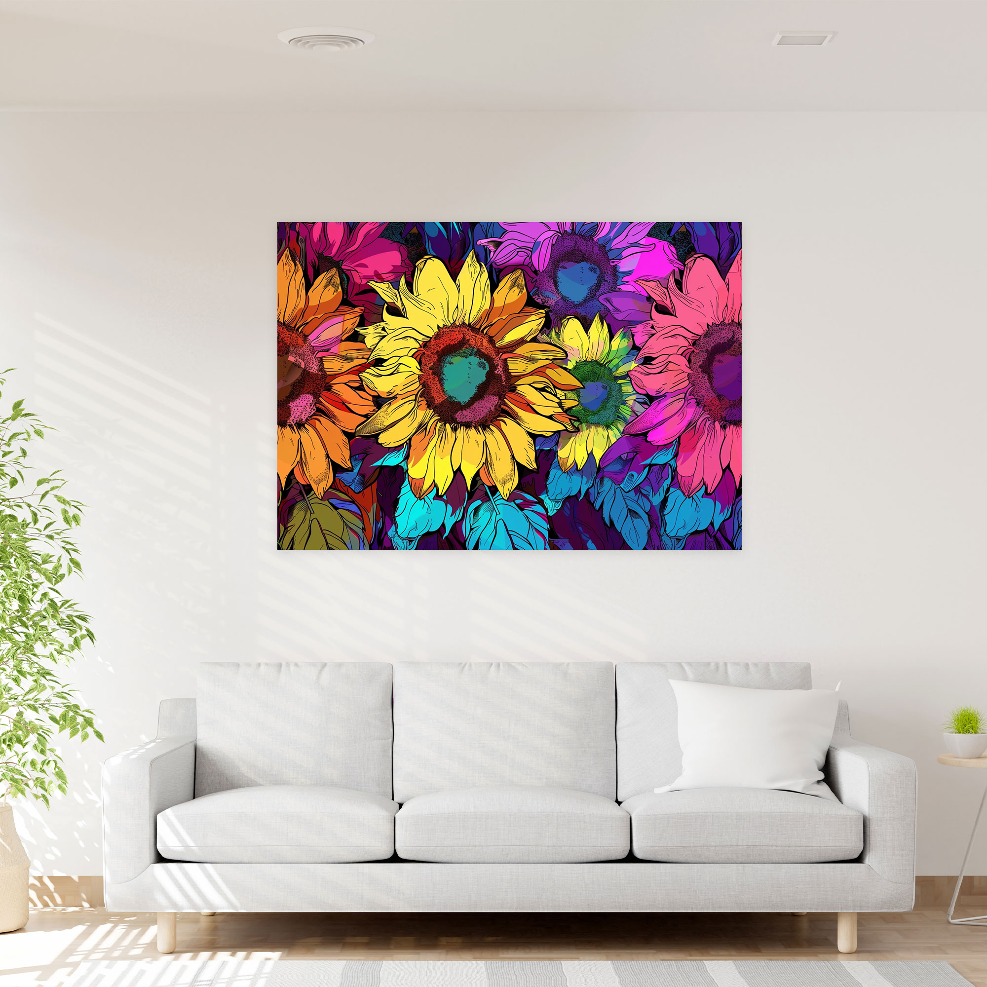 Sunflowers Canvas Print By Vincent Van Gogh - Vincent Van Gogh, Canvas Wall Art, Canvas Print, Wall Decoration