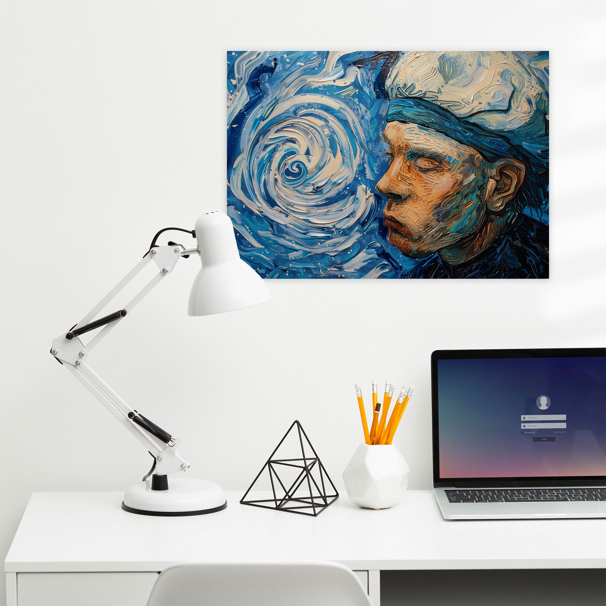 Self-Portrait Canvas Print By Vincent Van Gogh - Vincent Van Gogh, Canvas Print, Home Decoration, Canvas