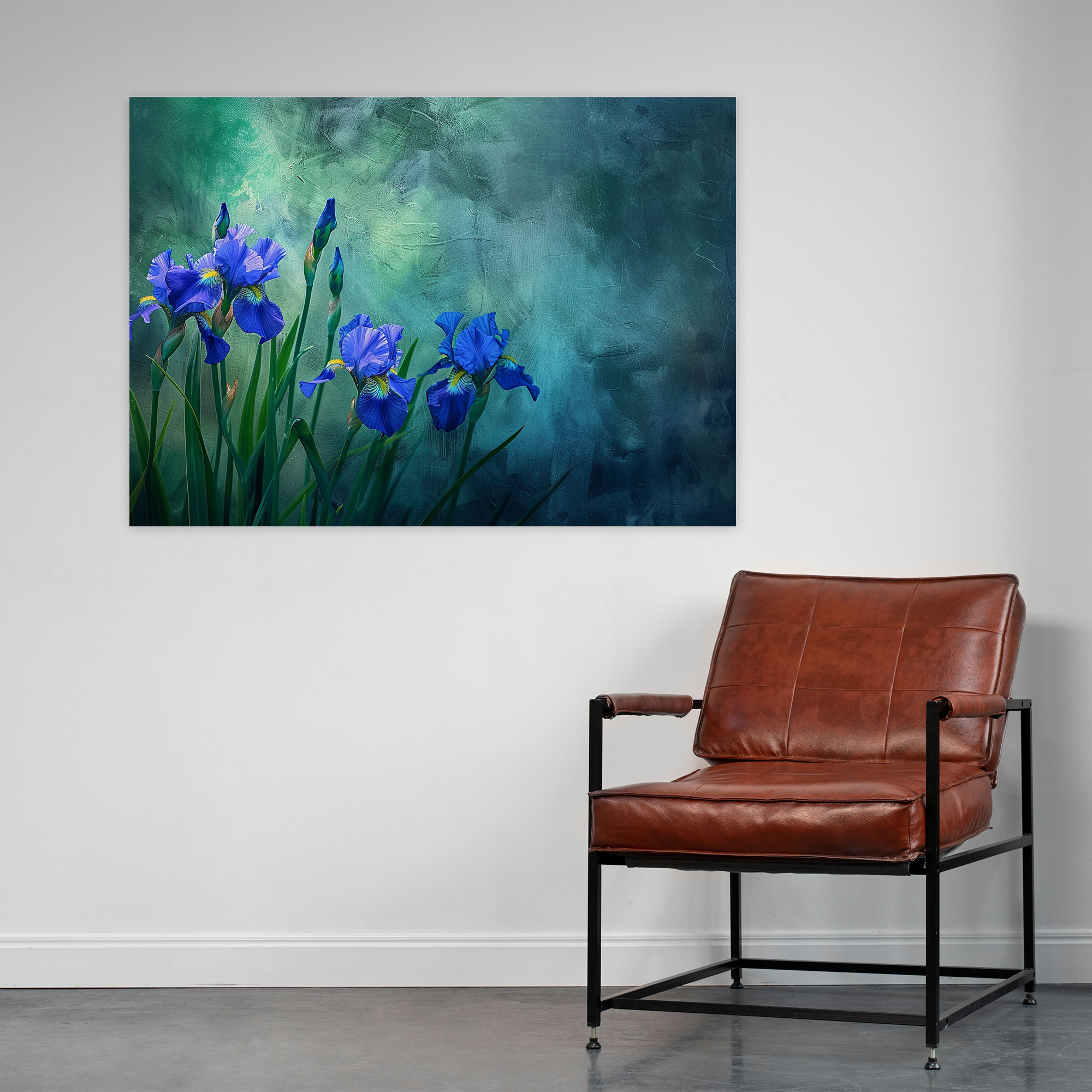 Irises Canvas Print - Vincent Van Gogh, Home Decoration, Canvas Wall Art, Canvas Print