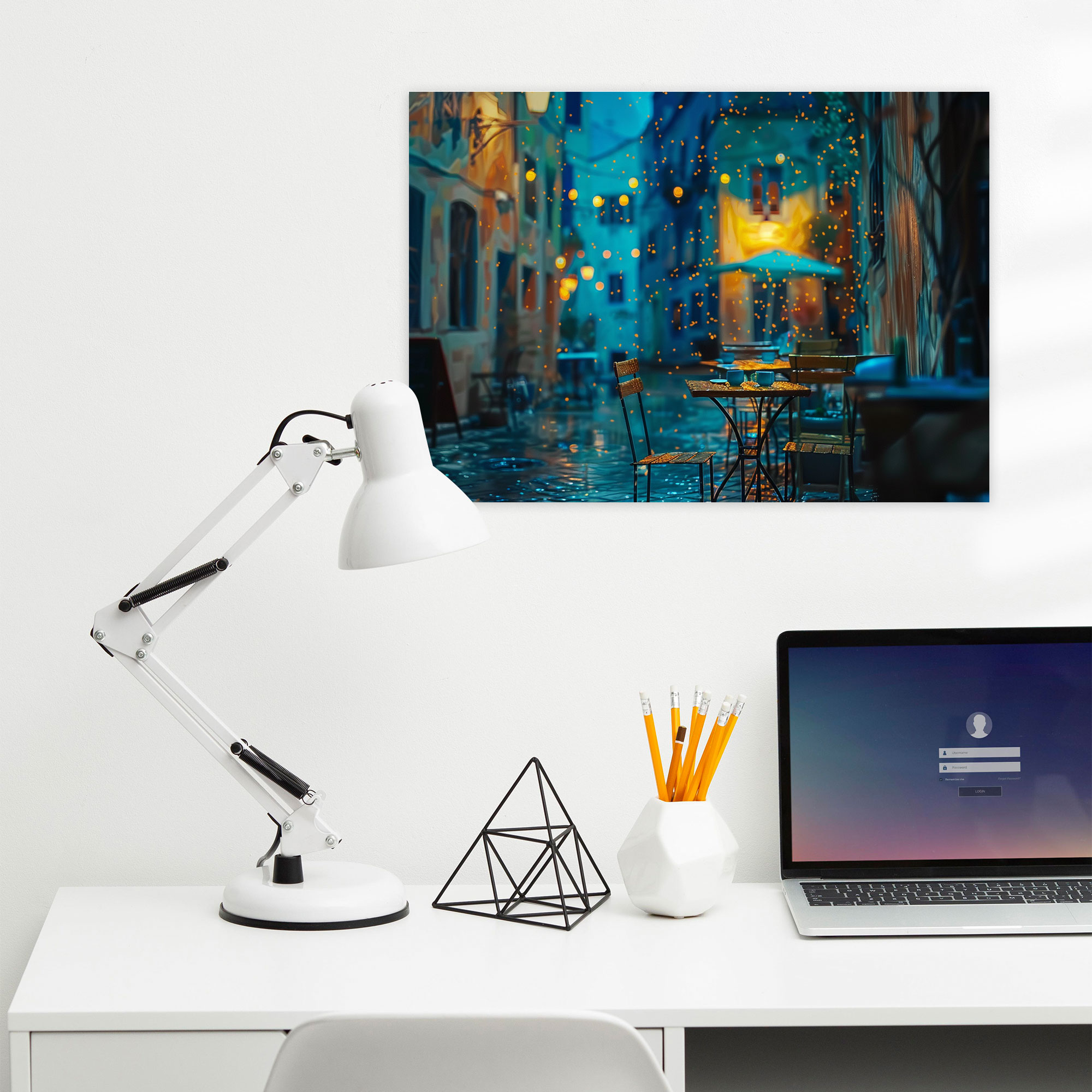 Cafe Terrace At Night Wall Decoration - Vincent Van Gogh, Canvas, Wall Art, Canvas Print