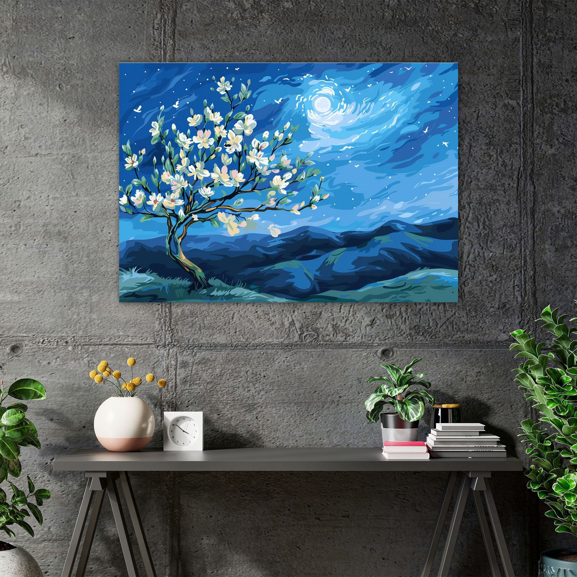 Almond Blossoms Canvas Print - Vincent Van Gogh, Canvas Wall Art, Canvas, Wall Art