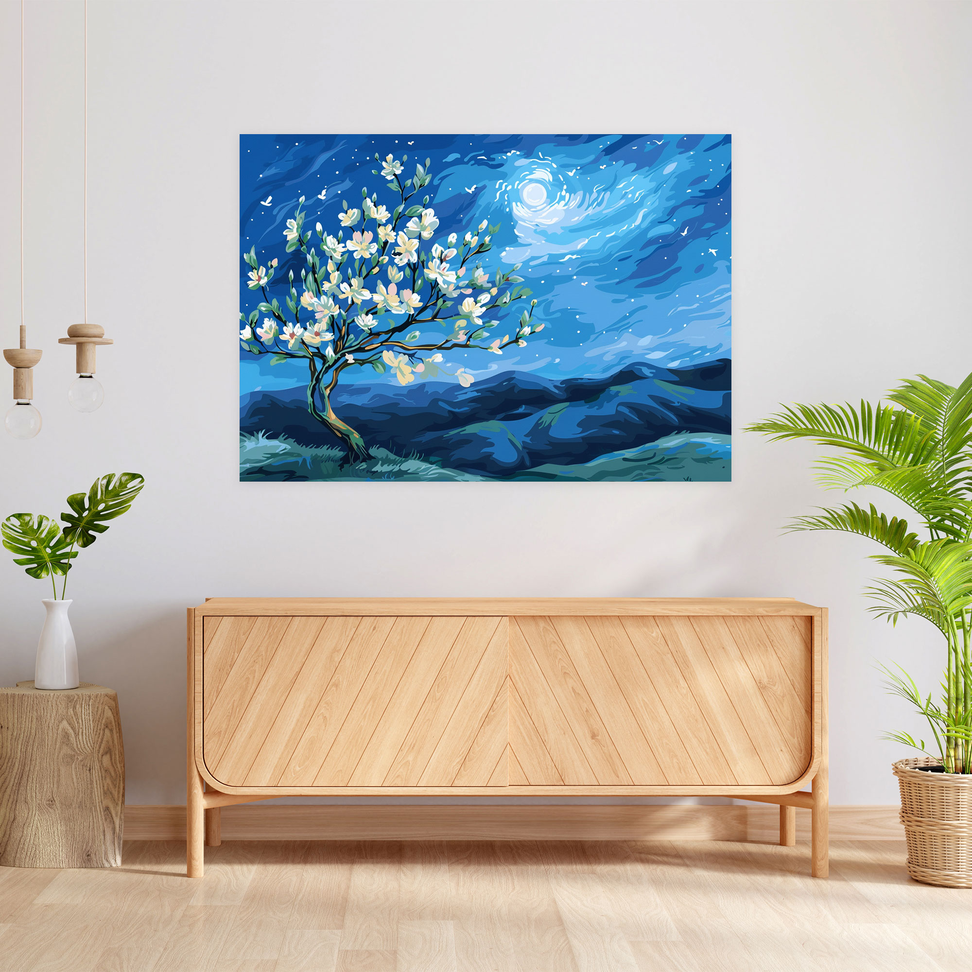 Almond Blossoms Canvas Print - Vincent Van Gogh, Canvas Wall Art, Canvas, Wall Art