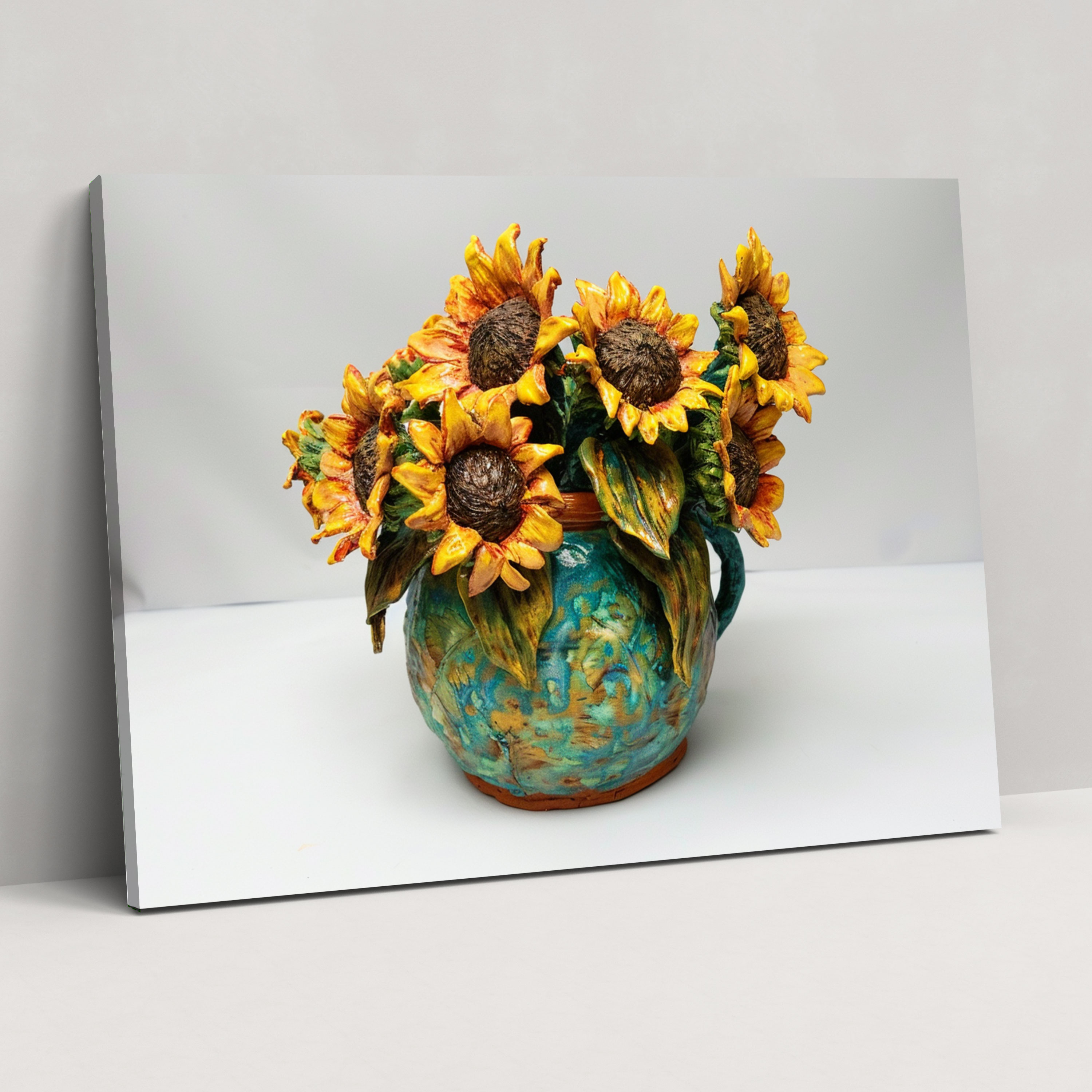 Vase With Twelve Sunflowers Wall Decoration - Vincent Van Gogh, Wall Decoration, Canvas Wall Art, Home Decoration
