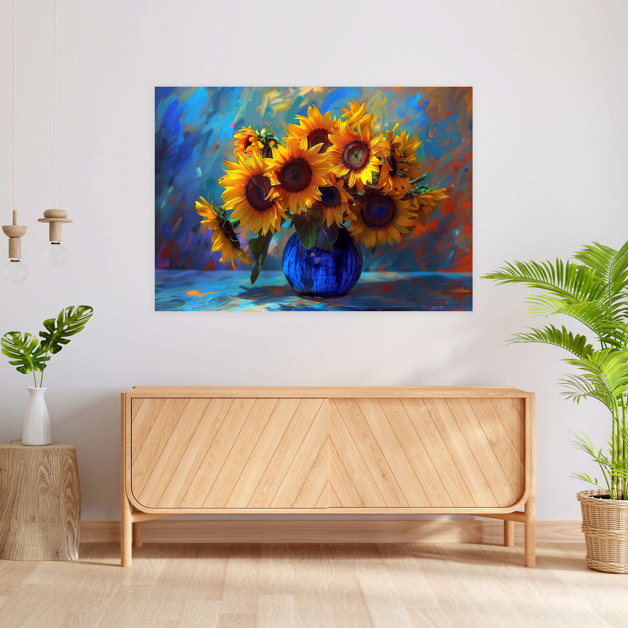 Vincent Van Gogh Sunflowers Canvas Print - Vincent Van Gogh, Canvas, Home Decoration, Wall Decoration
