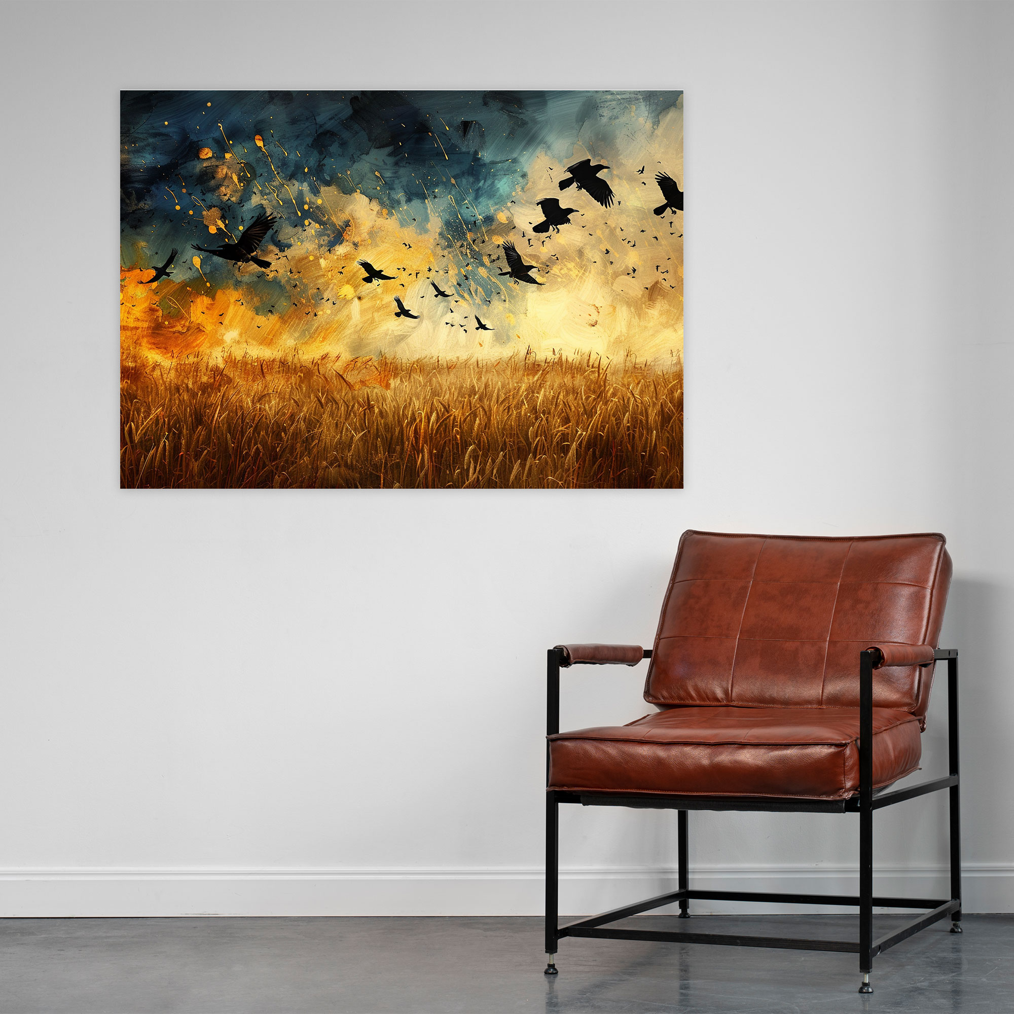 Vincent Van Gogh Wheat Field Canvas Print - Vincent Van Gogh, Canvas Print, Canvas Wall Art, Wall Art