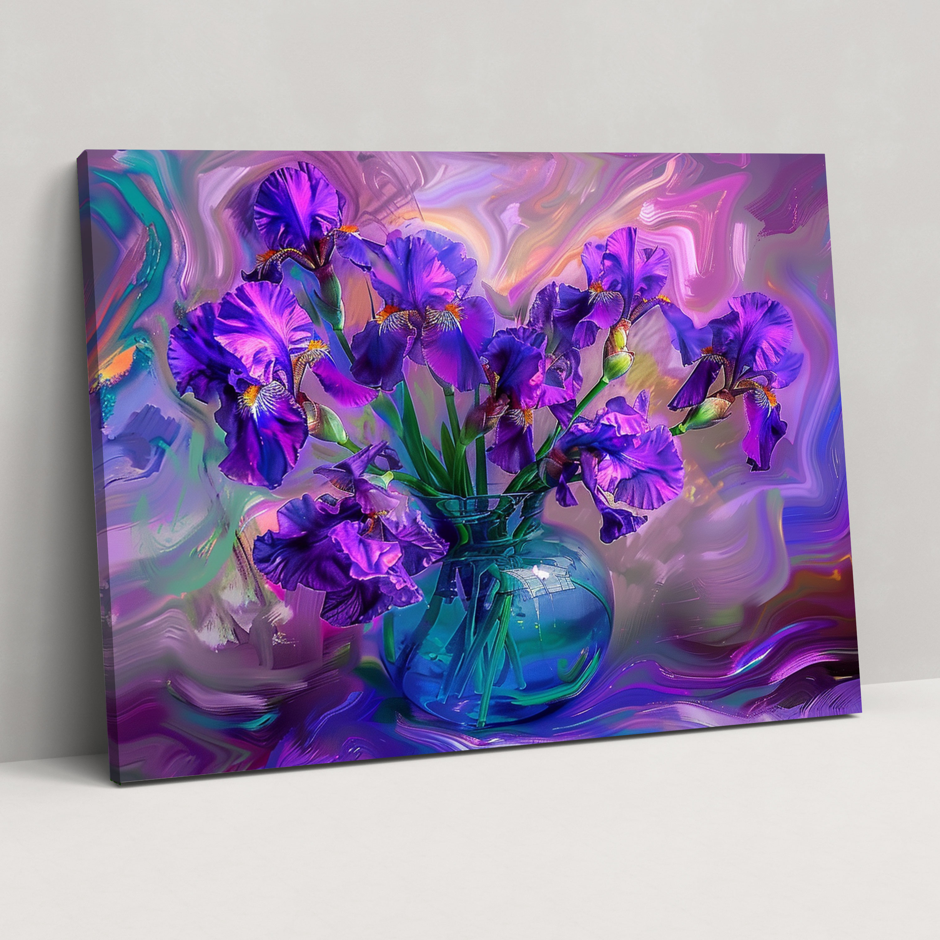 Vincent Van Gogh Irises Canvas Print - Vincent Van Gogh, Home Decoration, Canvas, Wall Art
