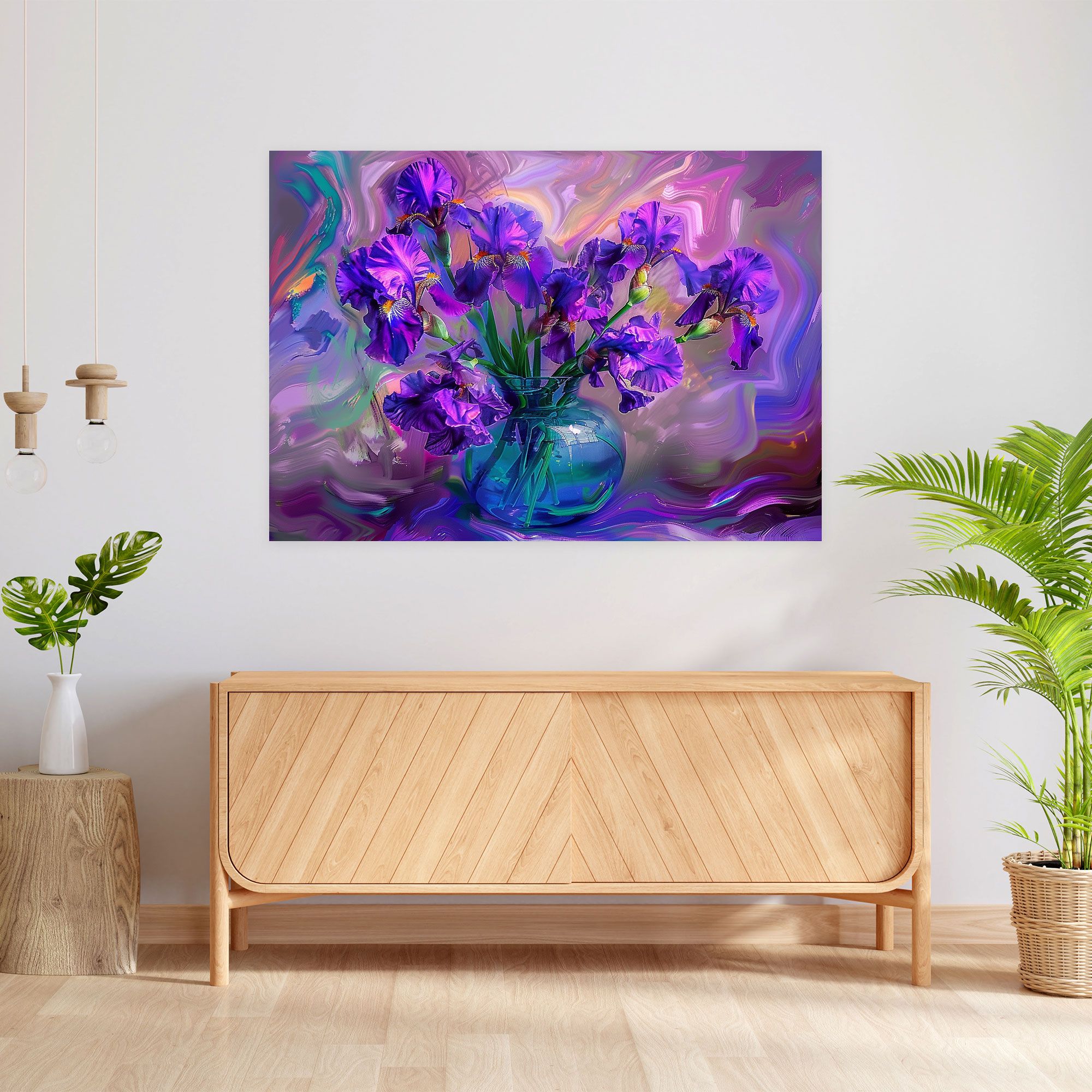 Vincent Van Gogh Irises Canvas Print - Vincent Van Gogh, Home Decoration, Canvas, Wall Art