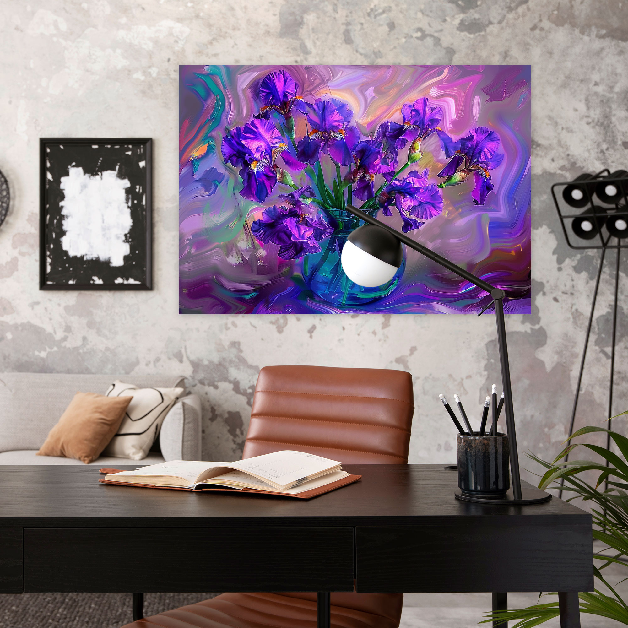 Vincent Van Gogh Irises Canvas Print - Vincent Van Gogh, Home Decoration, Canvas, Wall Art