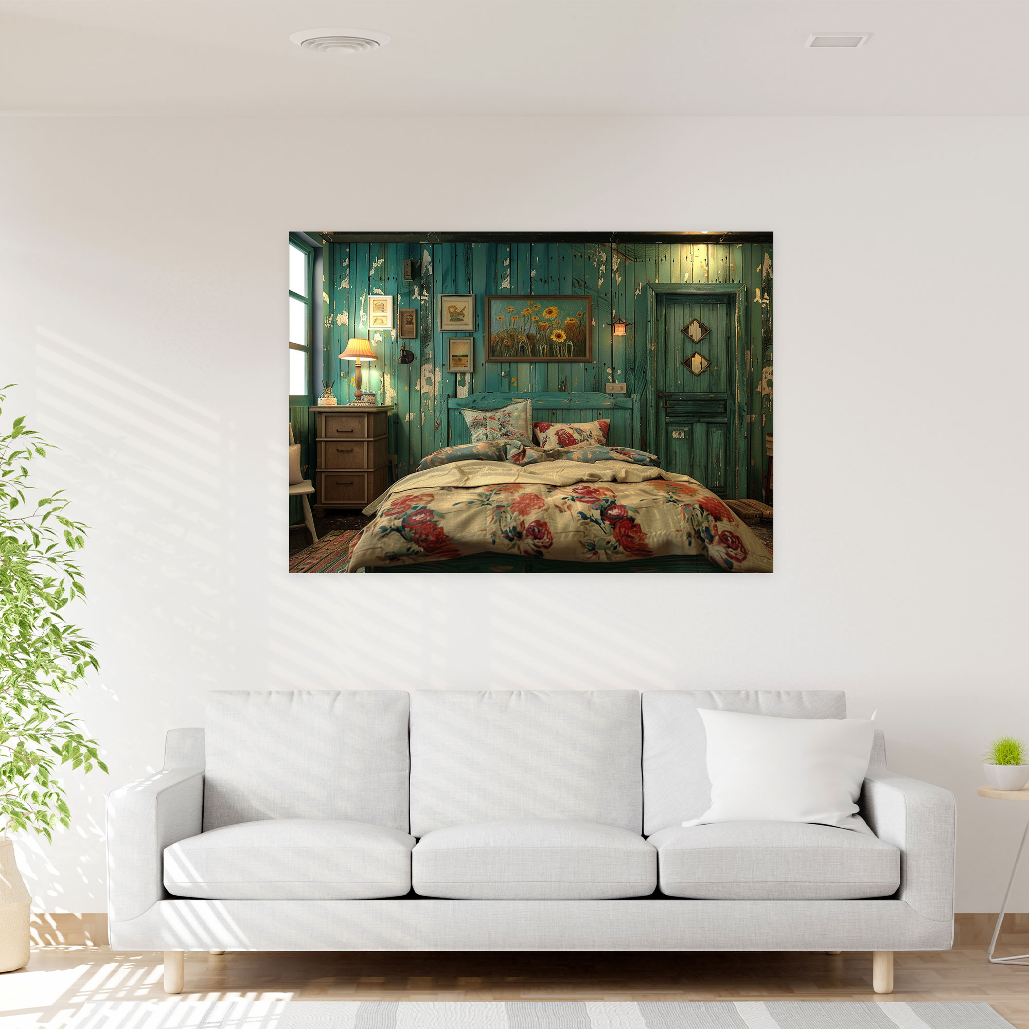 Vincent Van Gogh Bedroom Canvas Print - Vincent Van Gogh, Vincent Van Gogh, Wall Decoration, Home Decoration