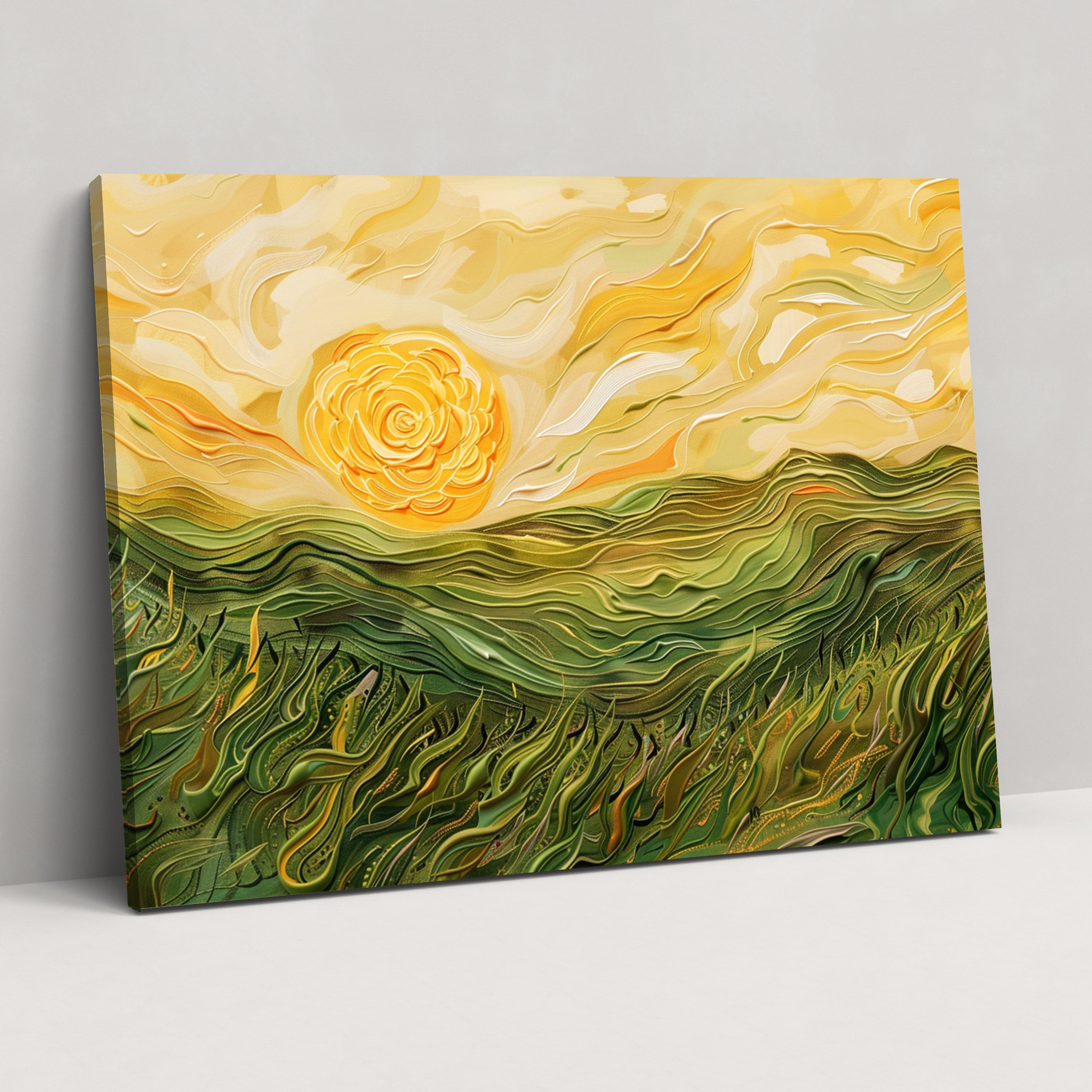 Vincent Van Gogh Wheat Fields Canvas Print - Vincent Van Gogh, Canvas Print, Wall Art, Wall Decoration