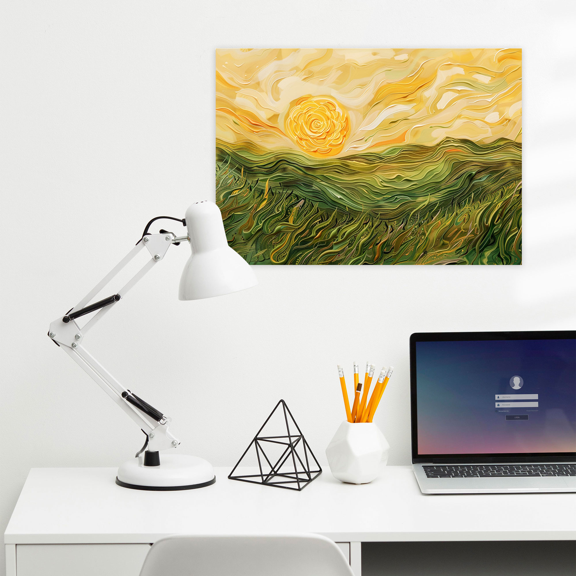 Vincent Van Gogh Wheat Fields Canvas Print - Vincent Van Gogh, Canvas Print, Wall Art, Wall Decoration