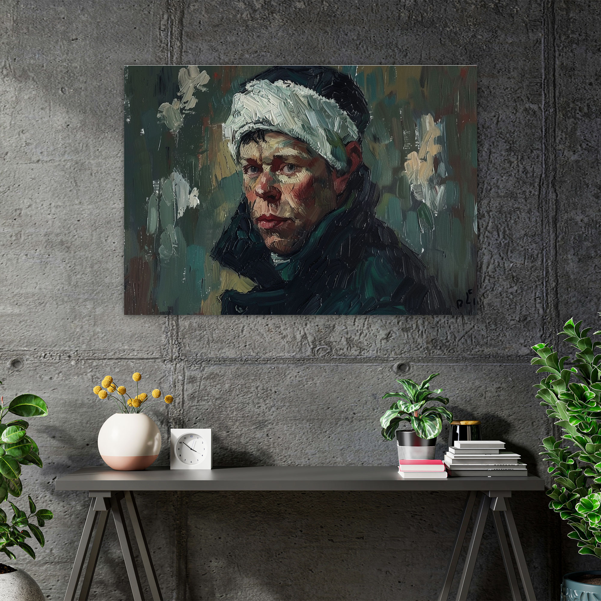Vincent Van Gogh Self-Portrait Wall Art - Vincent Van Gogh, Canvas Wall Art, Canvas Print, Wall Art