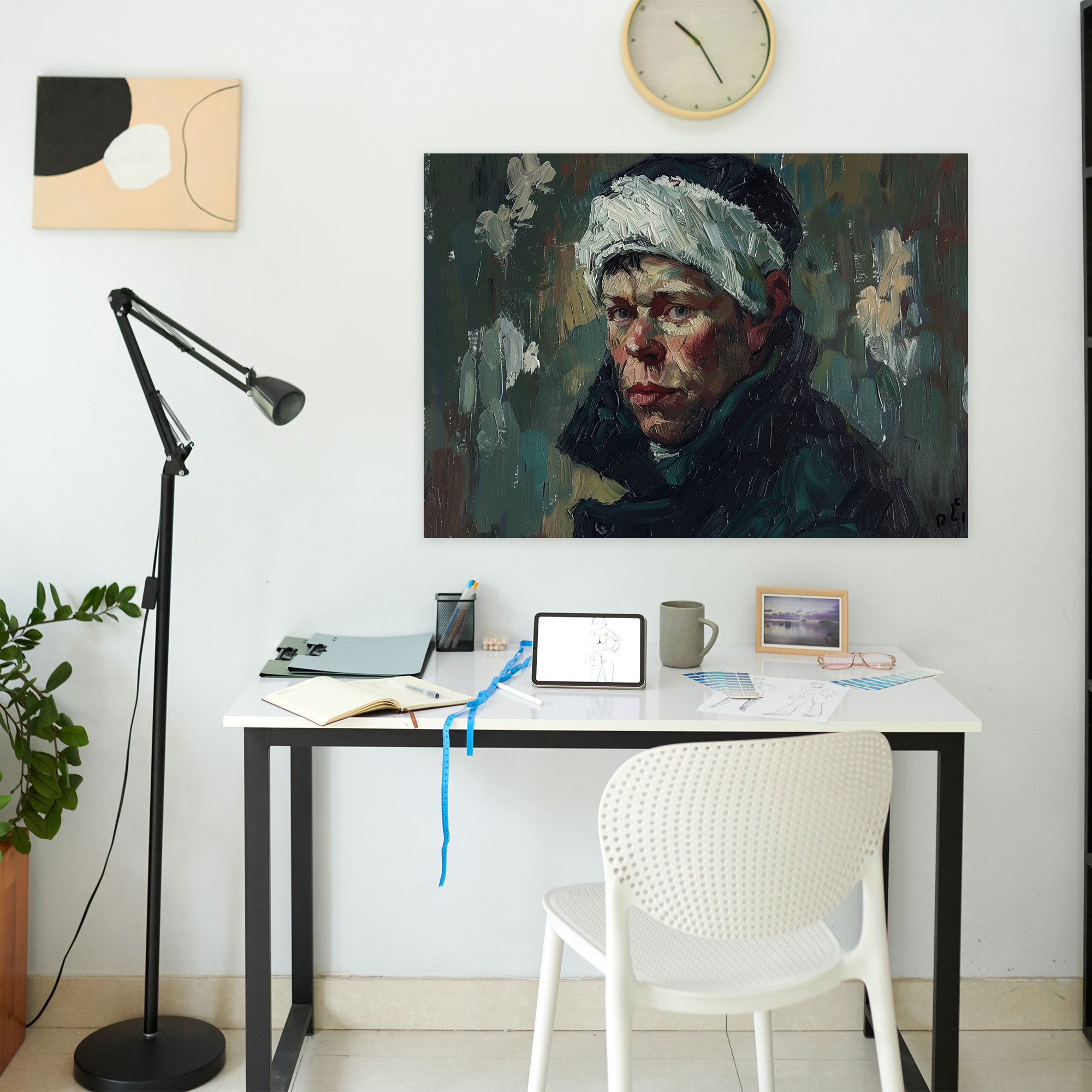 Vincent Van Gogh Self-Portrait Wall Art - Vincent Van Gogh, Canvas Wall Art, Canvas Print, Wall Art