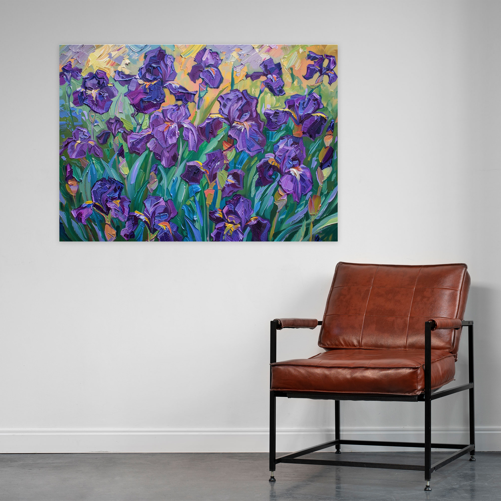 Vincent Van Gogh Irises Wall Decoration - Vincent Van Gogh, Vincent Van Gogh, Canvas Print, Wall Decoration