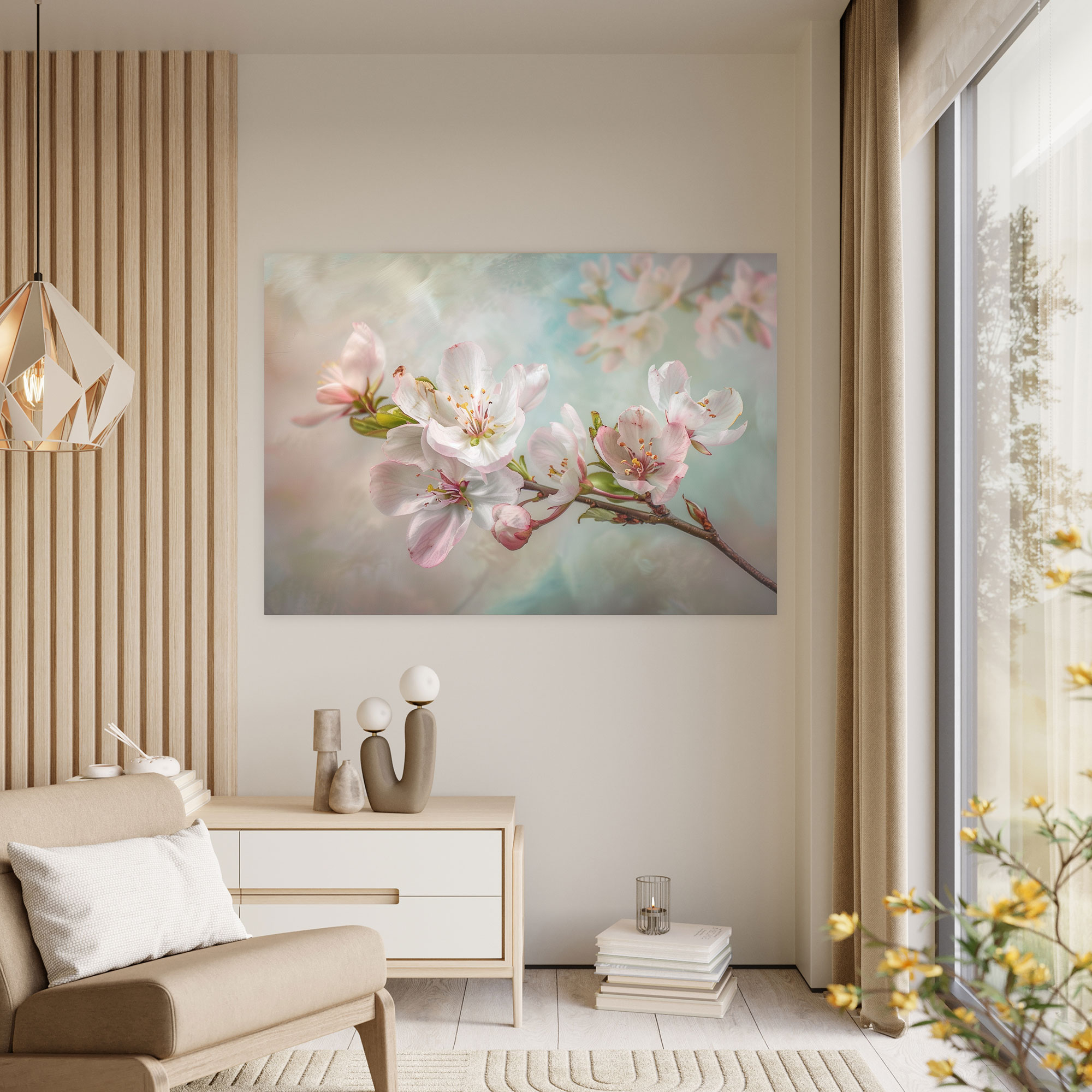 Vincent Van Gogh Almond Blossoms Wall Decoration - Vincent Van Gogh, Home Decoration, Canvas Print, Canvas Wall Art