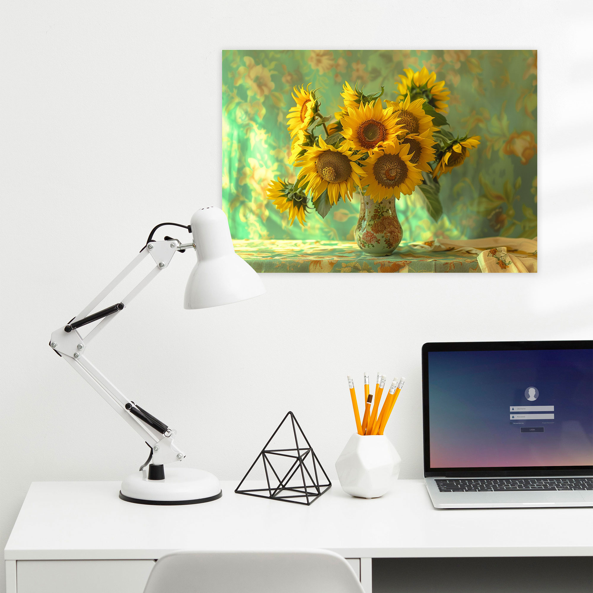 Vincent Van Gogh Sunflowers Wall Art - Vincent Van Gogh, Canvas, Wall Art, Canvas Wall Art