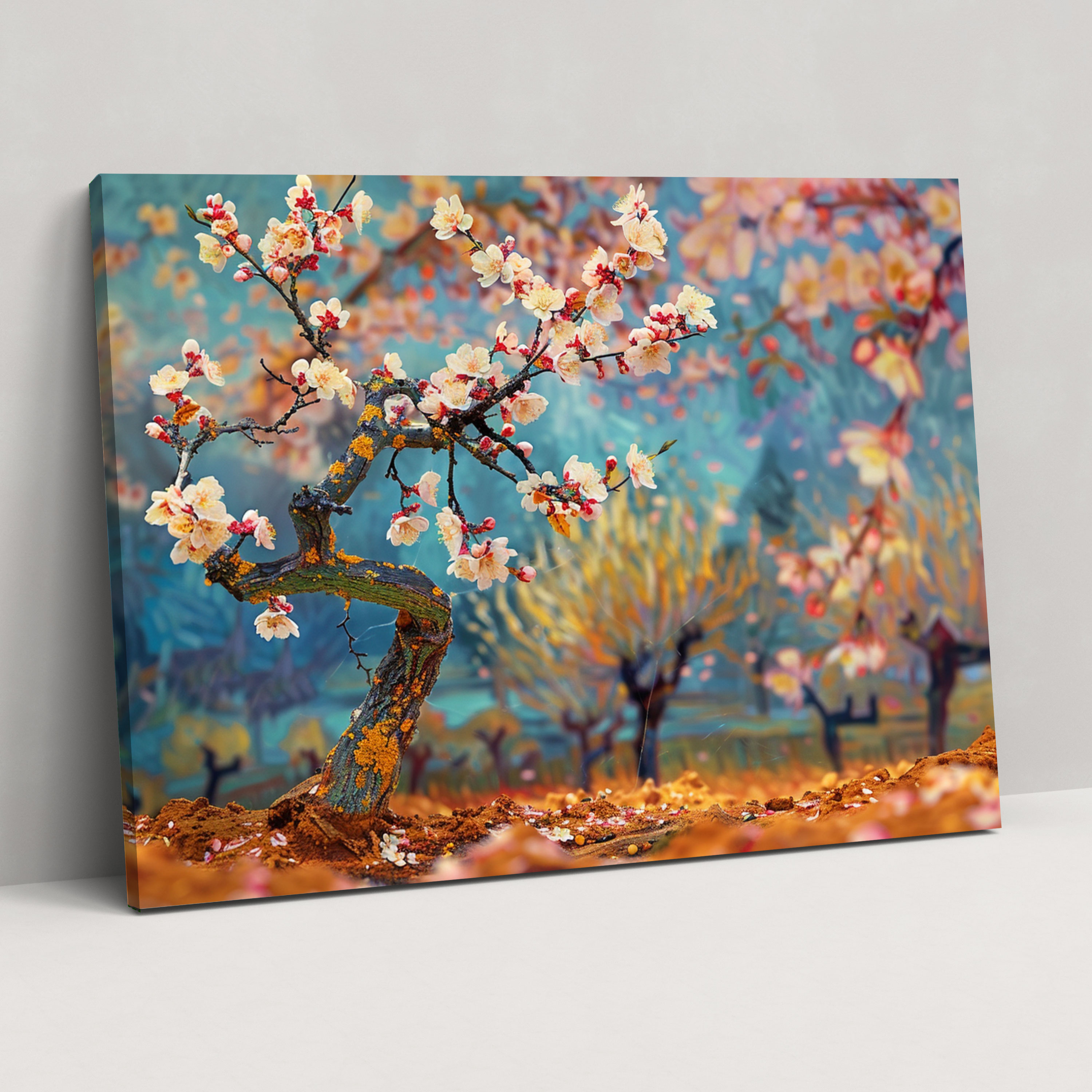 Vincent Van Gogh Blossoming Almond Tree Wall Decoration - Vincent Van Gogh, Home Decoration, Canvas Wall Art, Vincent Van Gogh