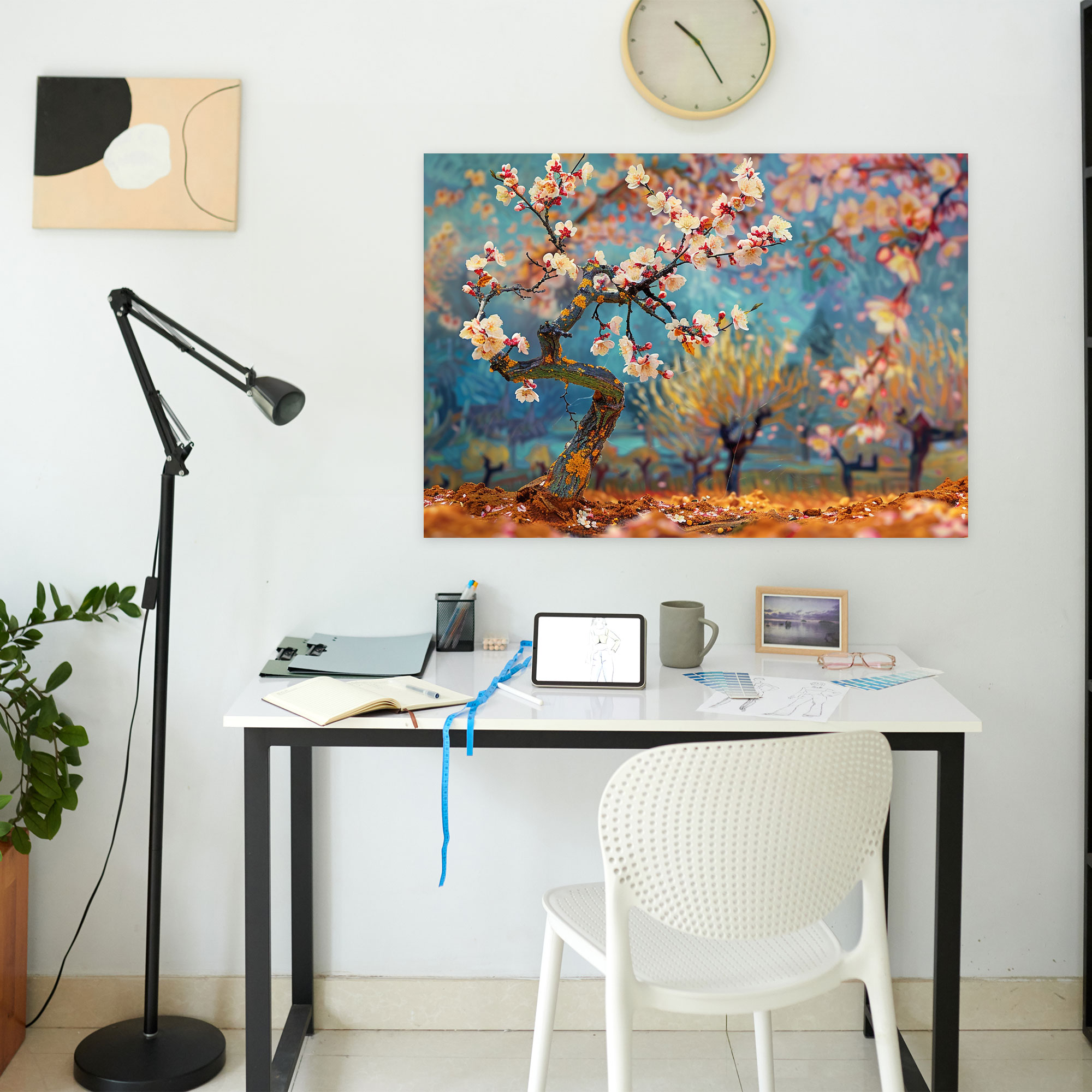 Vincent Van Gogh Blossoming Almond Tree Wall Decoration - Vincent Van Gogh, Home Decoration, Canvas Wall Art, Vincent Van Gogh