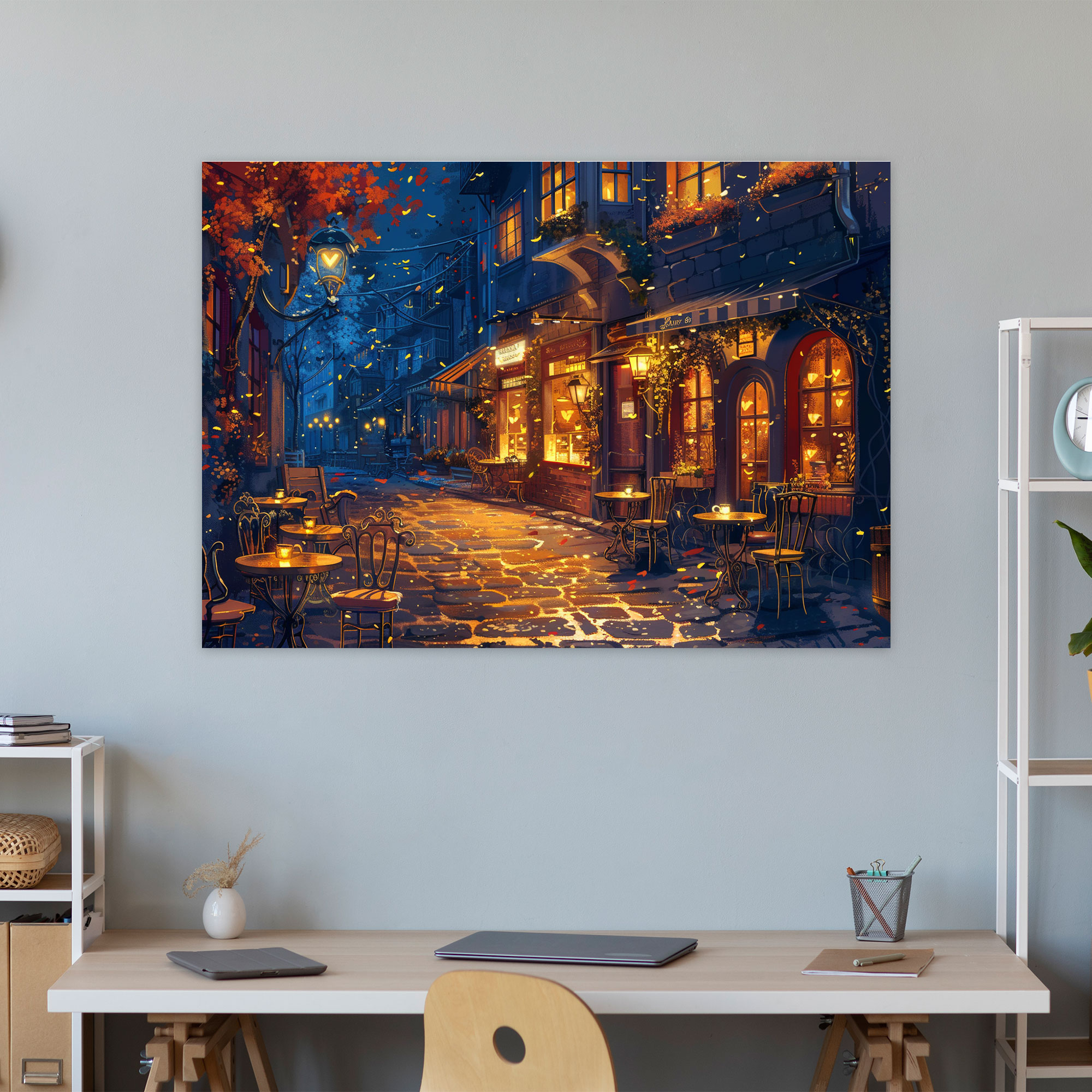 Vincent Van Gogh Cafe Terrace Canvas Print - Vincent Van Gogh, Wall Decoration, Home Decoration, Wall Art