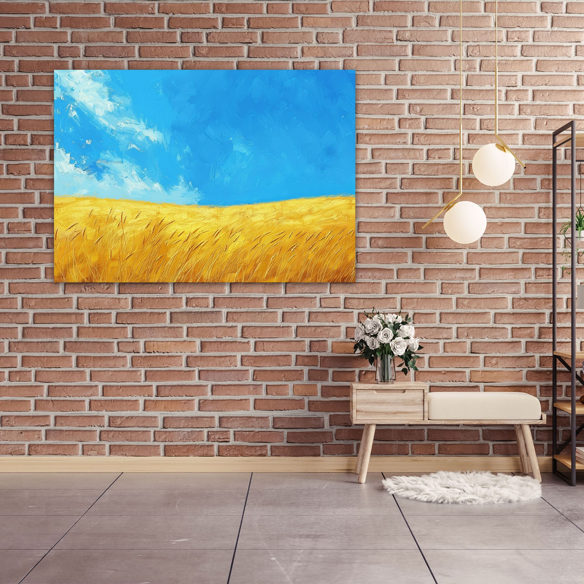 Vincent Van Gogh Wheat Fields Canvas Print - Vincent Van Gogh, Canvas Wall Art, Wall Decoration, Canvas Print
