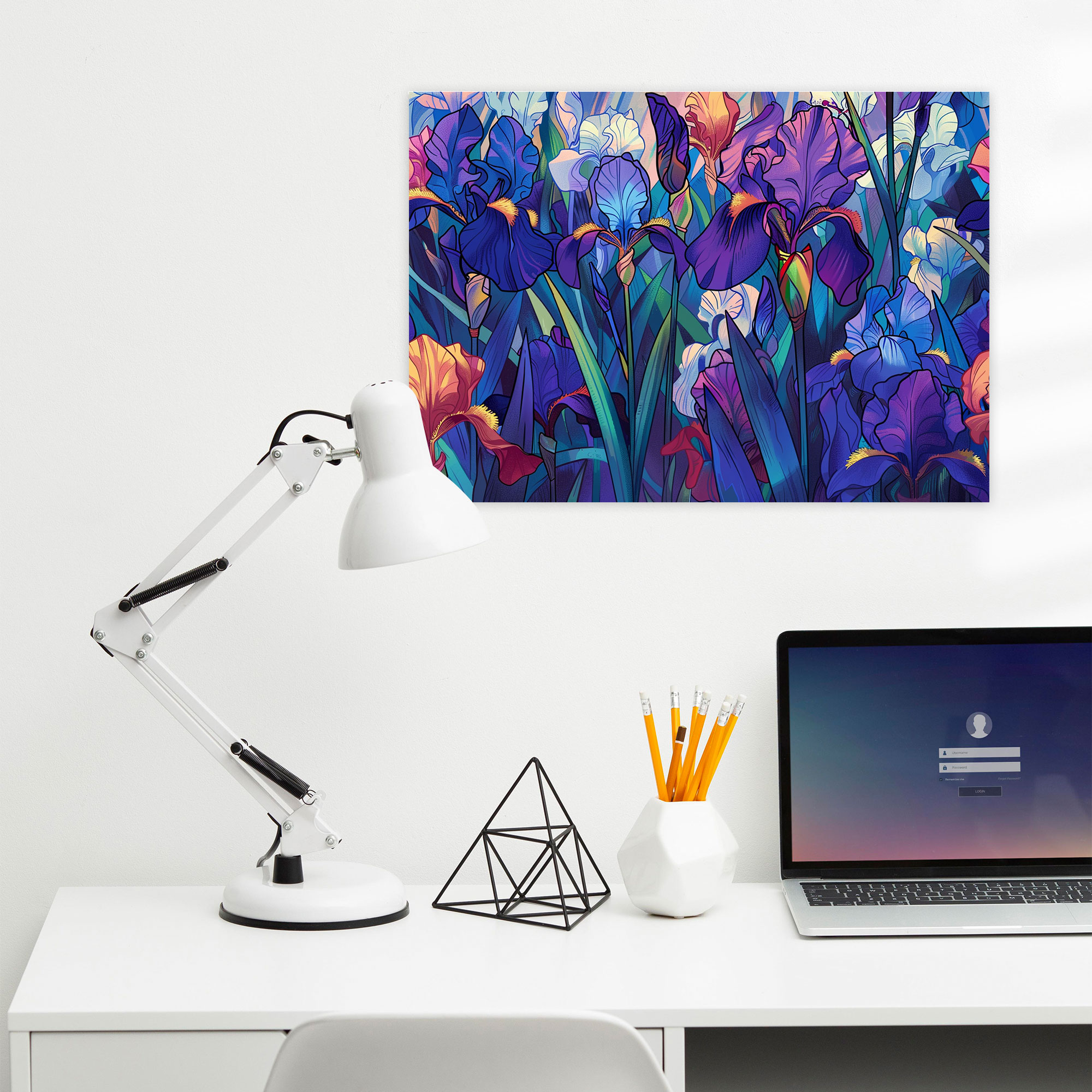 Vincent Van Gogh Irises Wall Decoration - Vincent Van Gogh, Canvas, Home Decoration, Wall Decoration