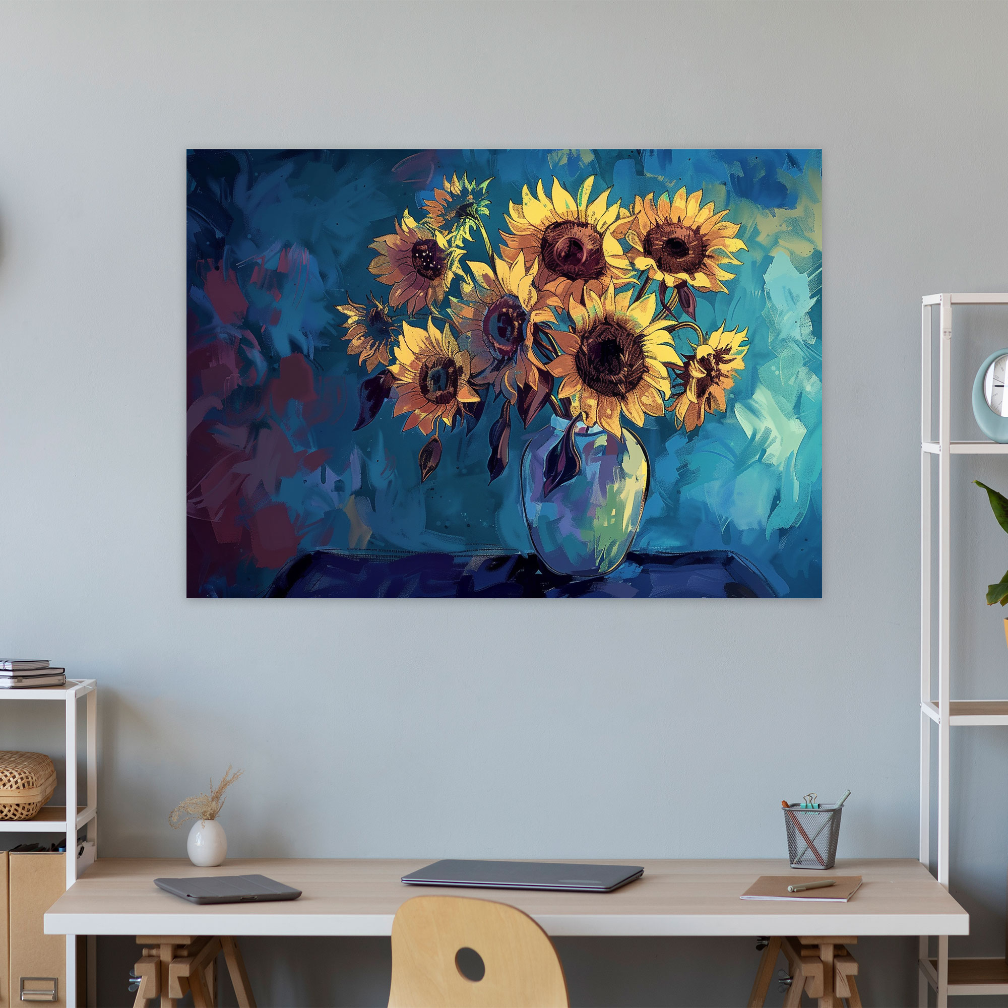 Vincent Van Gogh Sunflowers Wall Art - Vincent Van Gogh, Canvas Wall Art, Wall Art, Home Decoration