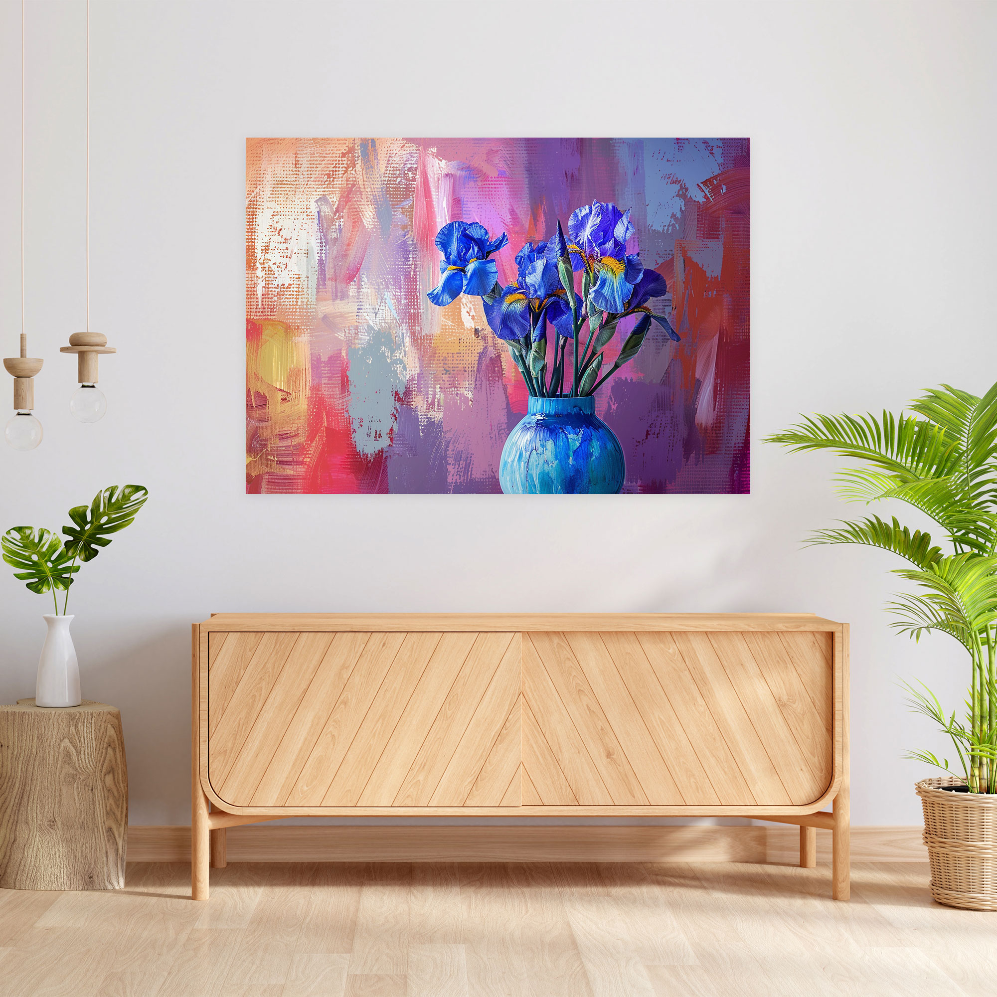Vincent Van Gogh Irises Canvas Print - Vincent Van Gogh, Home Decoration, Wall Decoration, Canvas Print