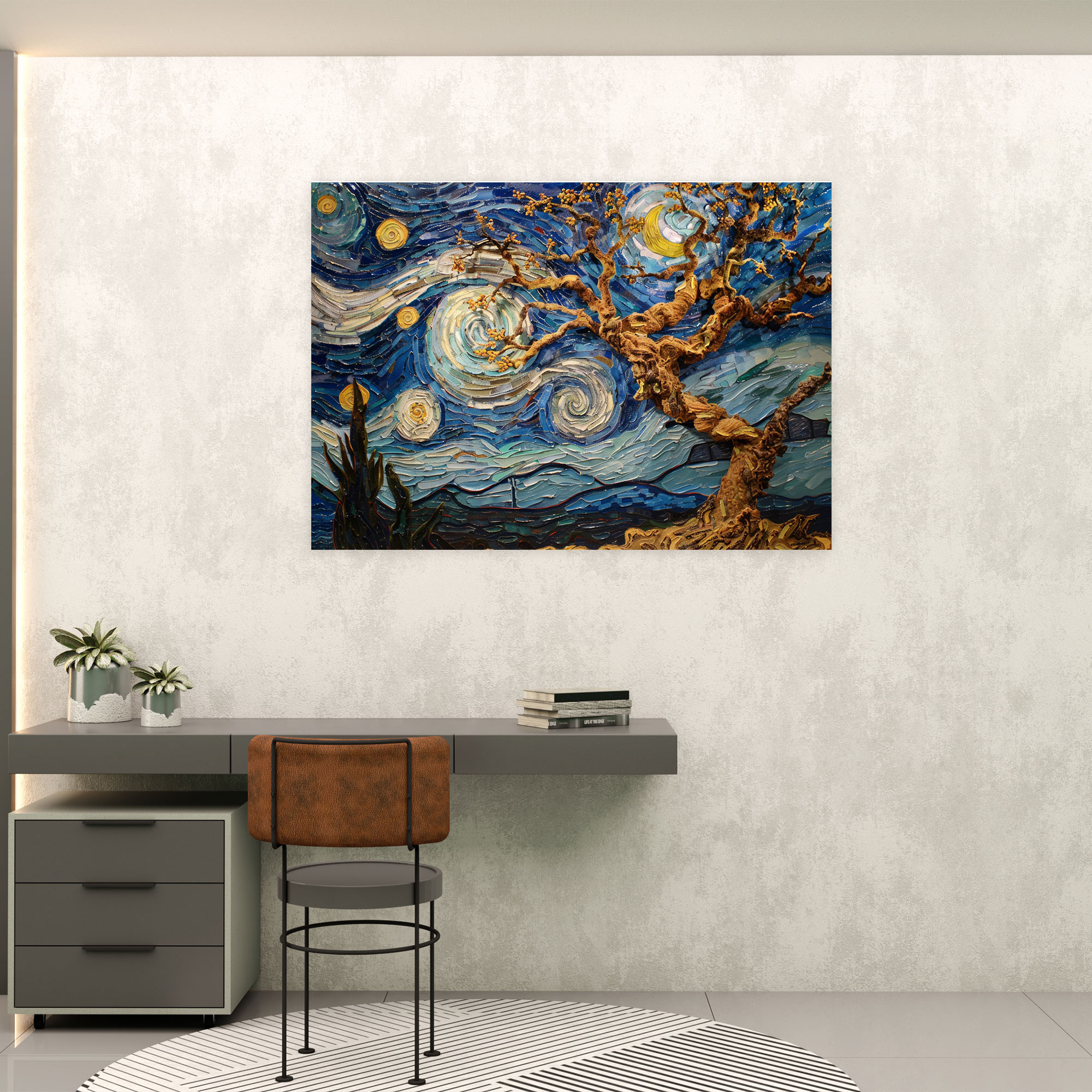 Vincent Van Gogh Mulberry Tree Canvas Print - Vincent Van Gogh, Canvas Wall Art, Vincent Van Gogh, Canvas