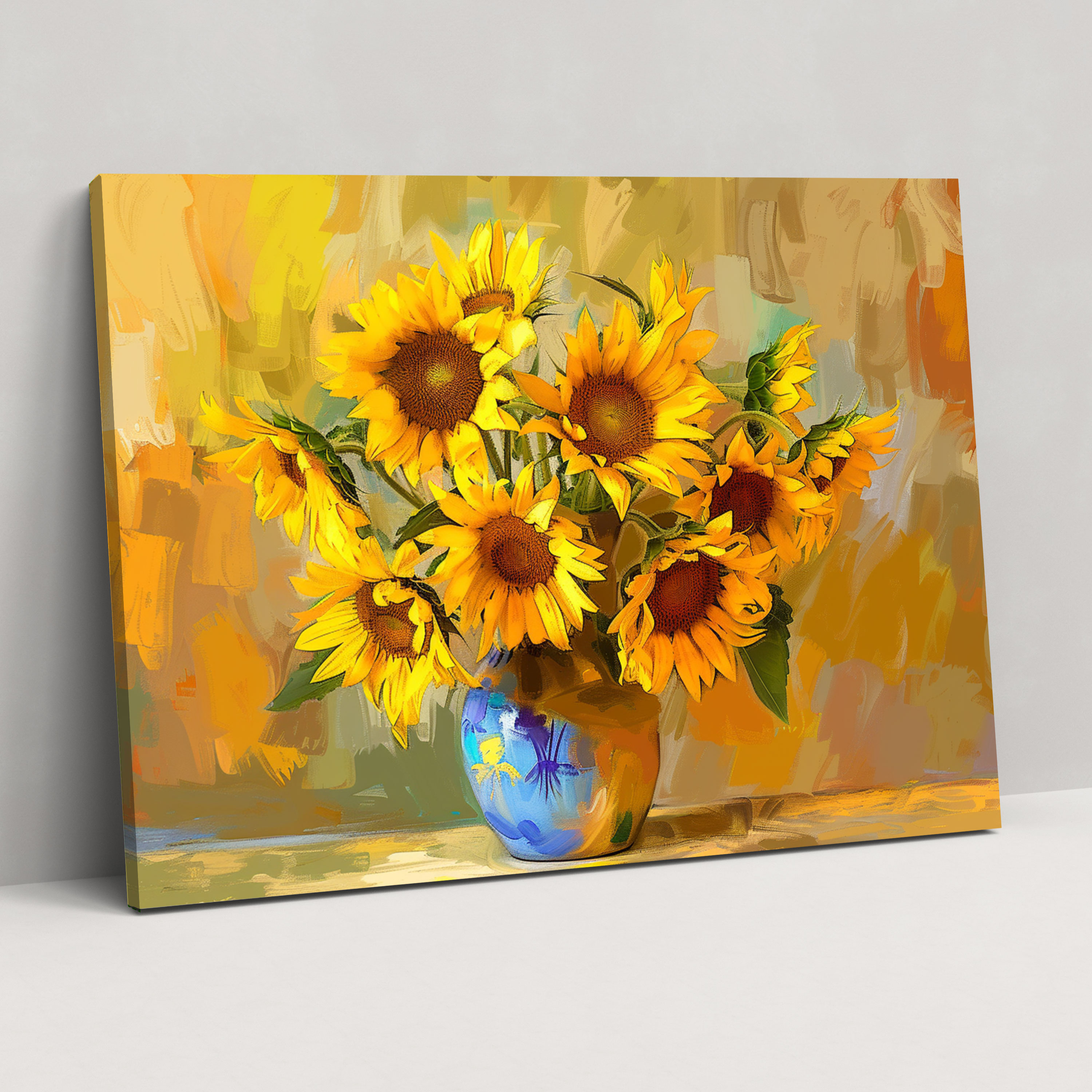 Vincent Van Gogh Sunflowers Canvas Print - Vincent Van Gogh, Wall Art, Wall Decoration, Canvas