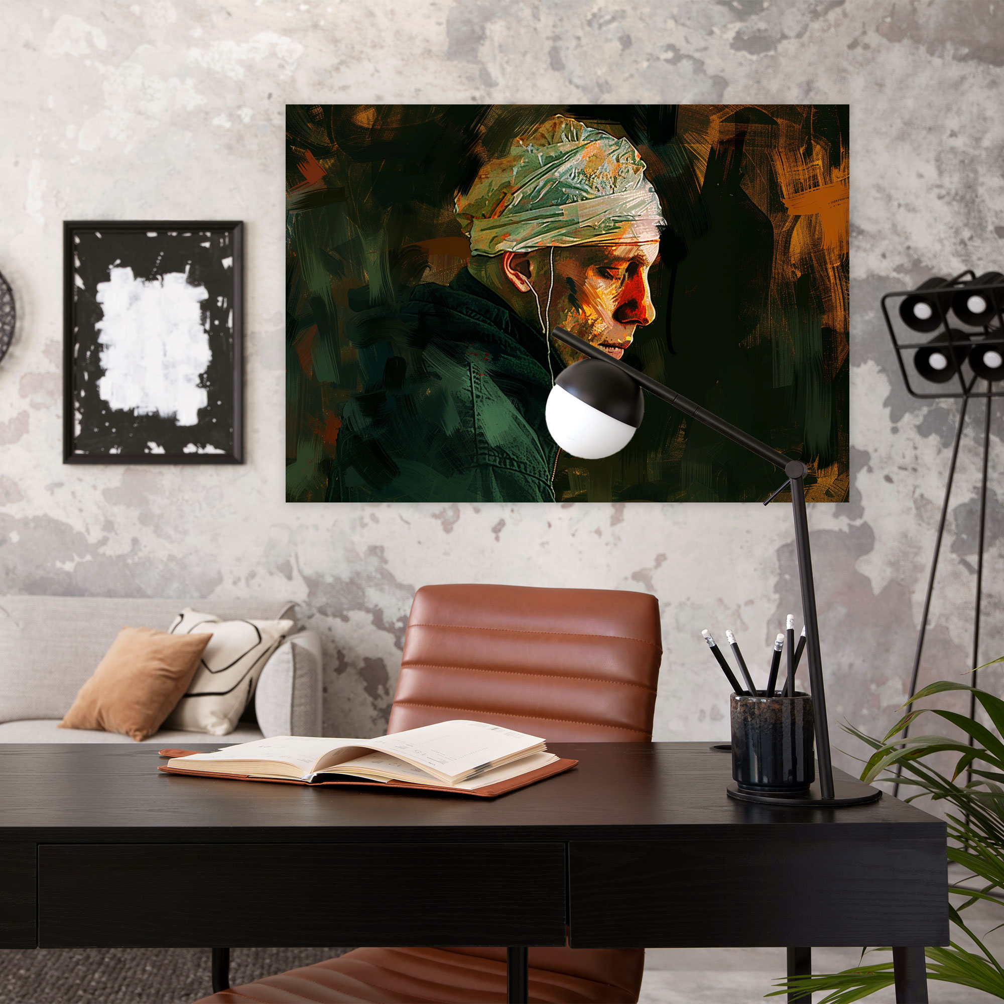 Vincent Van Gogh Self Portrait Canvas Print - Vincent Van Gogh, Canvas Print, Canvas Wall Art, Wall Decoration
