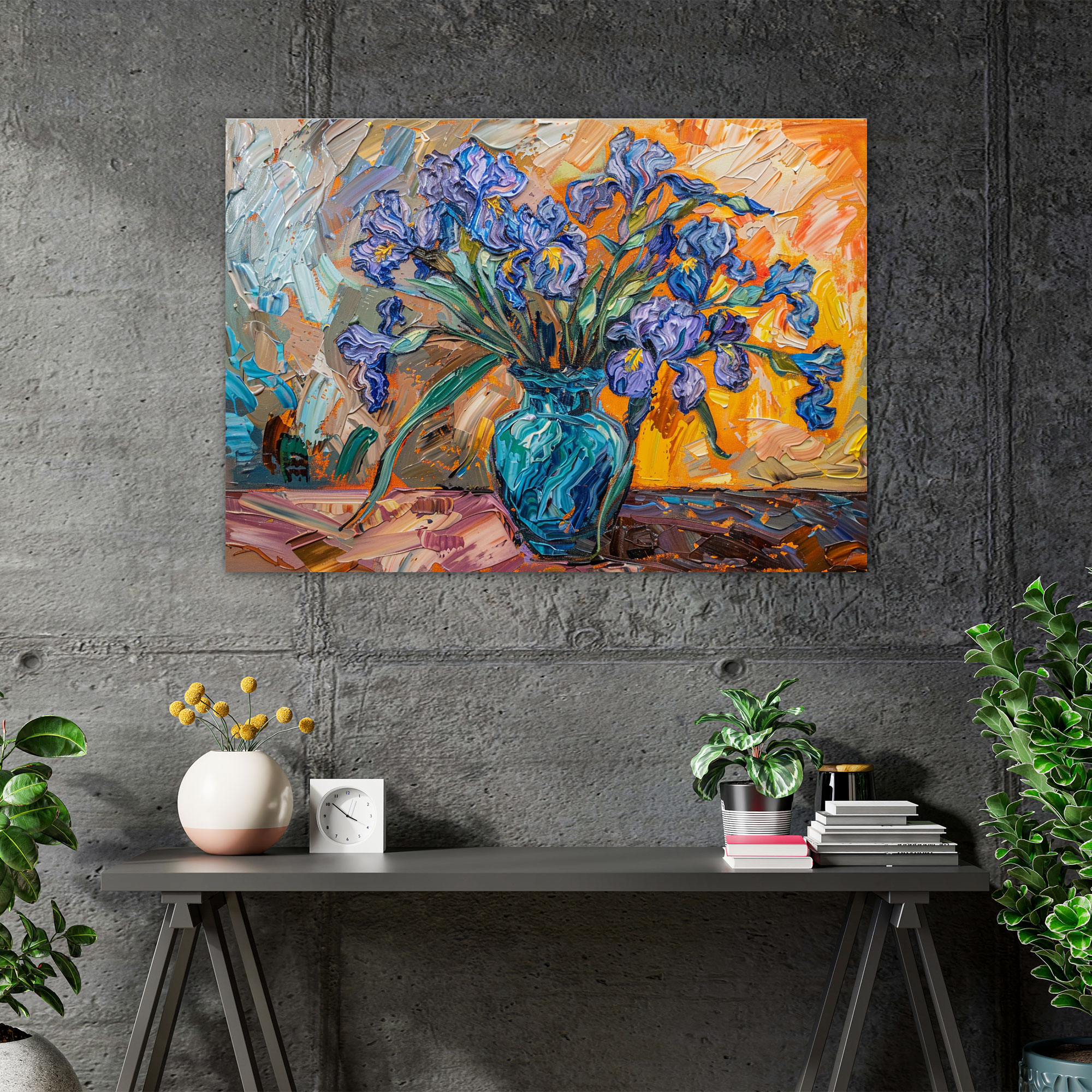 Vincent Van Gogh Irises Canvas Print - Vincent Van Gogh, Canvas, Canvas Wall Art, Wall Decoration