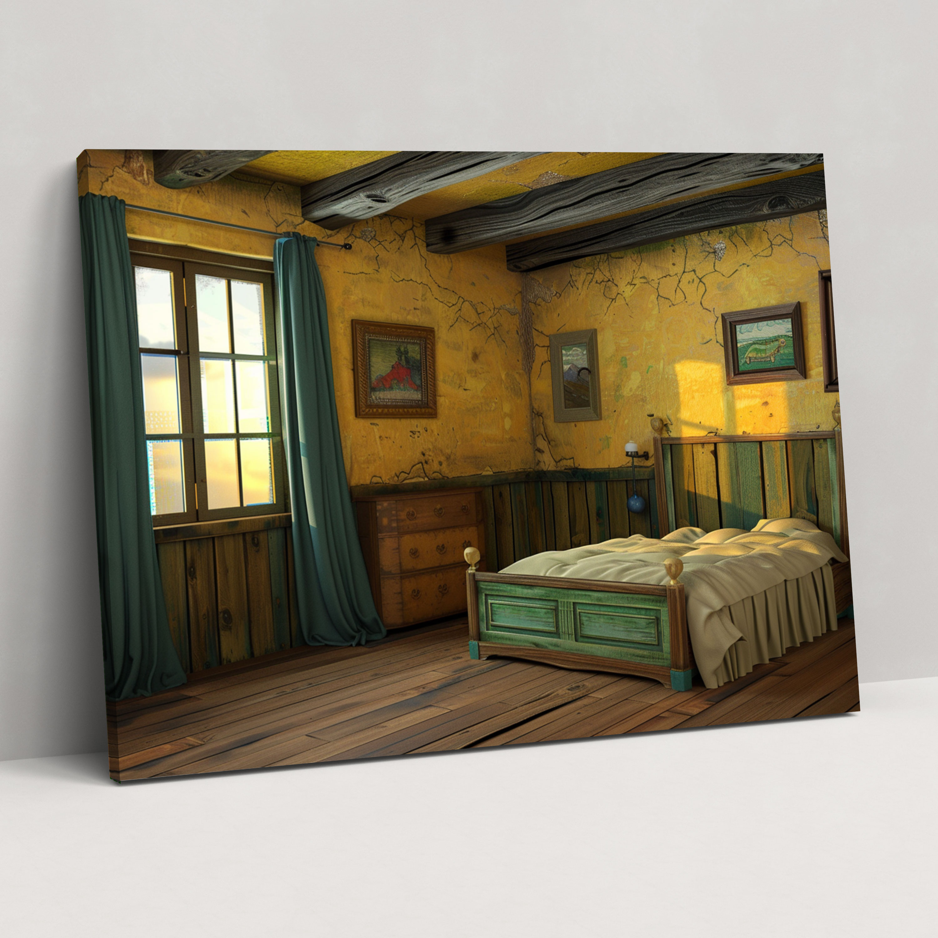 Vincent Van Gogh Bedroom Canvas Print - Vincent Van Gogh, Vincent Van Gogh, Canvas, Home Decoration