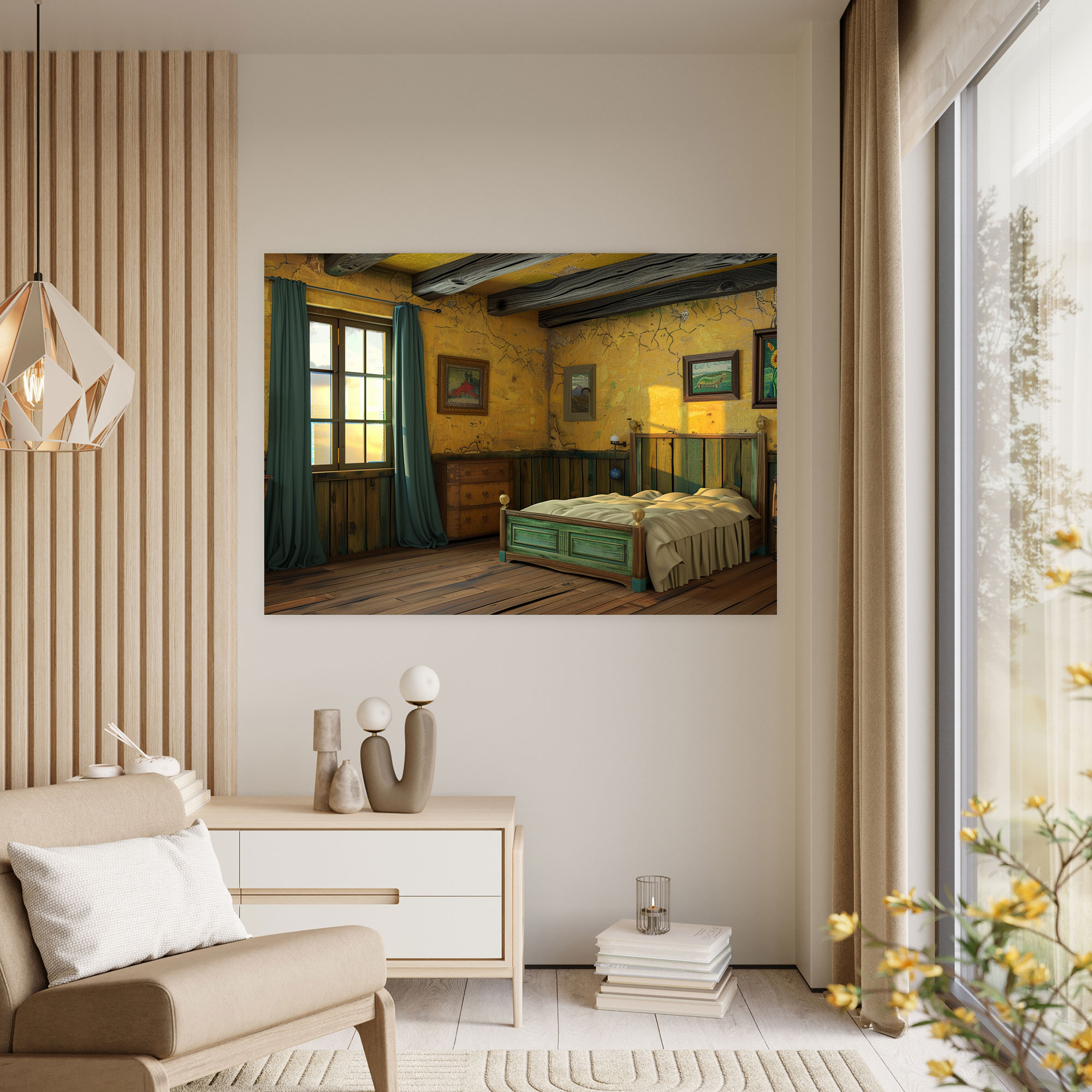 Vincent Van Gogh Bedroom Canvas Print - Vincent Van Gogh, Vincent Van Gogh, Canvas, Home Decoration