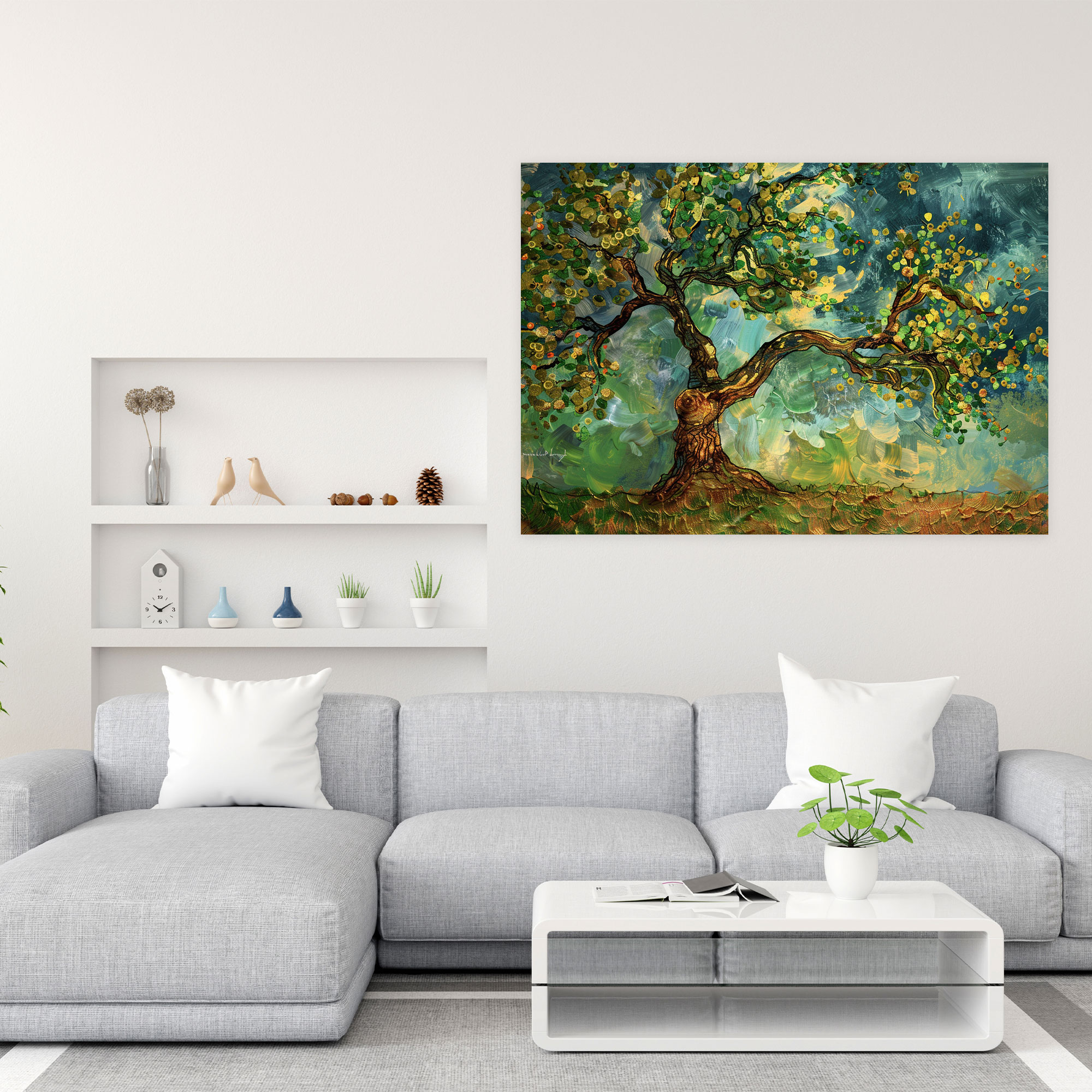 Vincent Van Gogh Mulberry Tree Canvas Print - Vincent Van Gogh, Home Decoration, Canvas Wall Art, Canvas