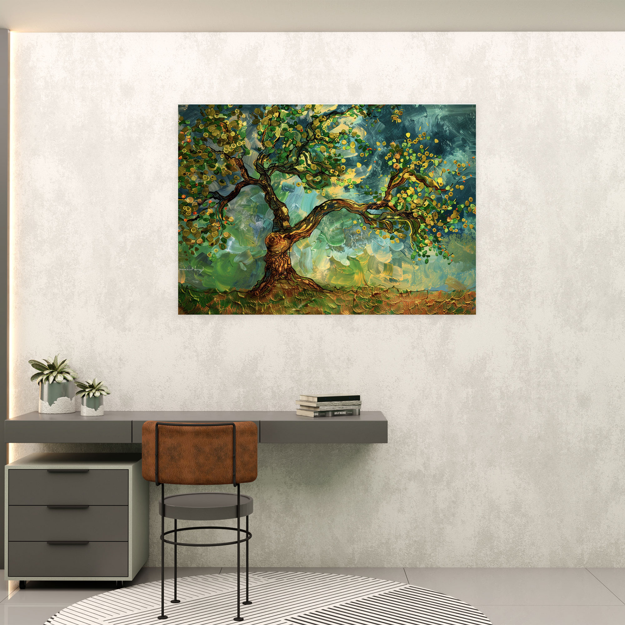 Vincent Van Gogh Mulberry Tree Canvas Print - Vincent Van Gogh, Home Decoration, Canvas Wall Art, Canvas