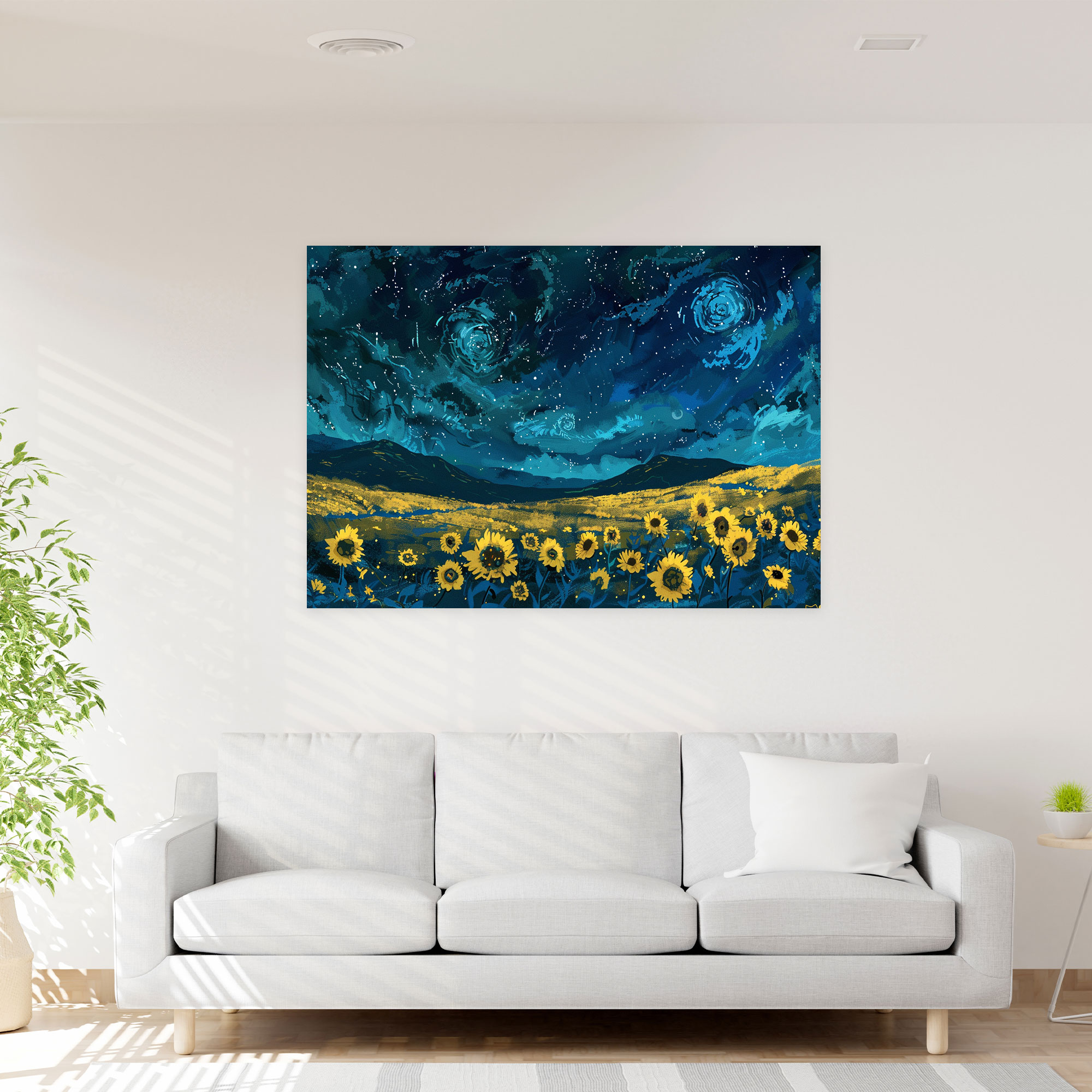 Vincent Van Gogh Starry Night Canvas Print - Vincent Van Gogh, Canvas, Wall Art, Canvas Wall Art