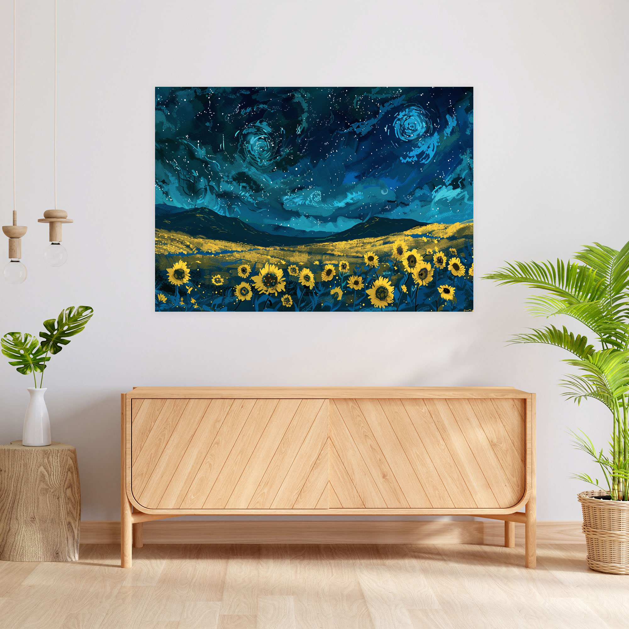 Vincent Van Gogh Starry Night Canvas Print - Vincent Van Gogh, Canvas, Wall Art, Canvas Wall Art