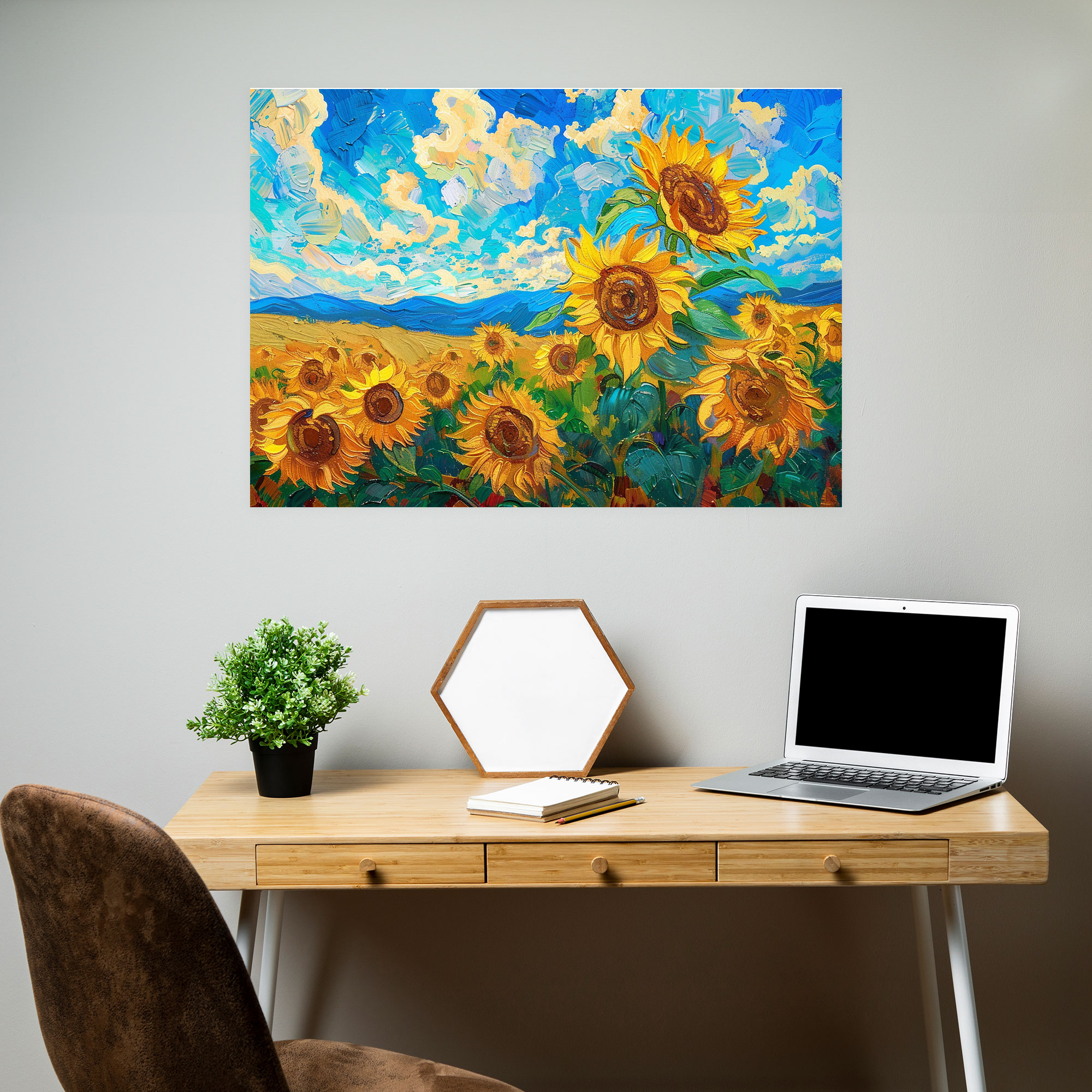 Vincent Van Gogh Sunflowers Canvas Print - Vincent Van Gogh, Canvas Print, Home Decoration, Canvas
