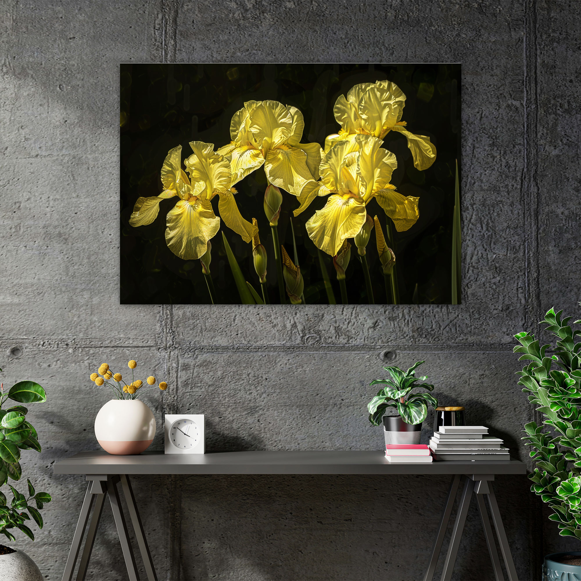 Irises Canvas Print - Vincent Van Gogh, Vincent Van Gogh, Wall Art, Canvas Print