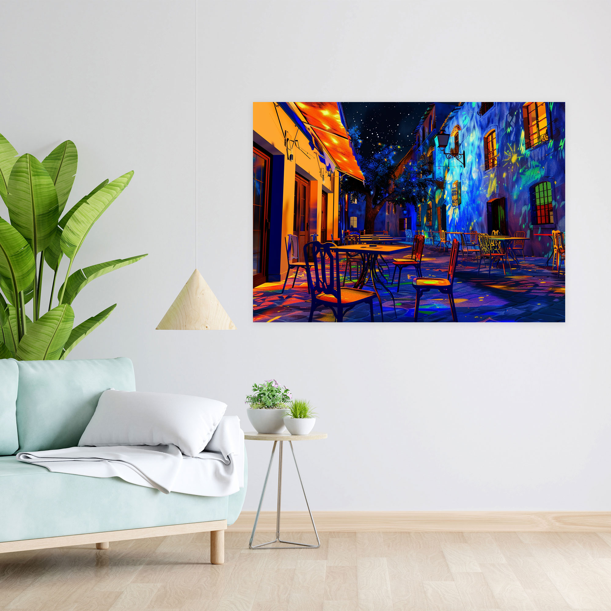 Vincent Van Gogh Cafe Terrace Wall Decoration - Vincent Van Gogh, Canvas Print, Wall Decoration, Vincent Van Gogh