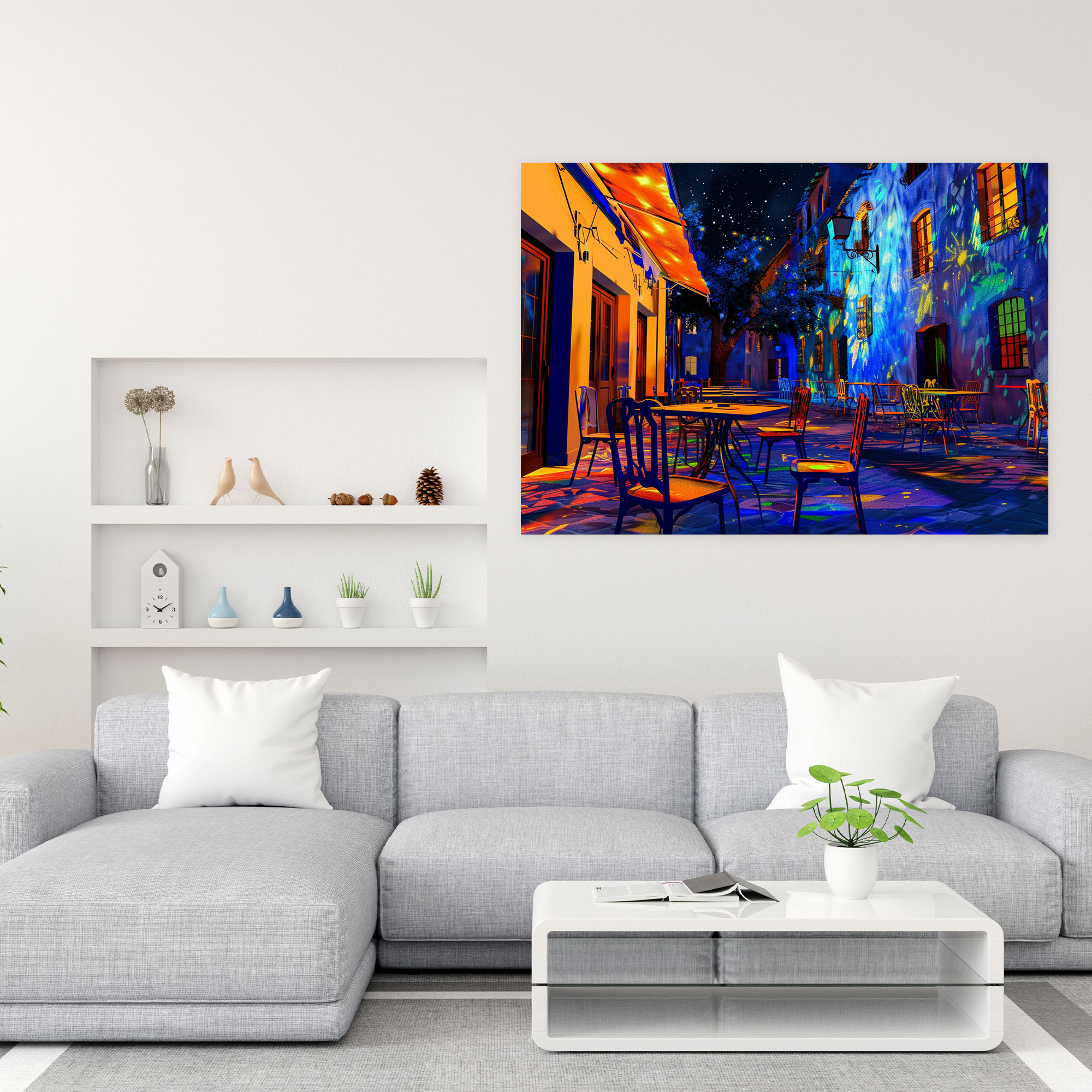 Vincent Van Gogh Cafe Terrace Wall Decoration - Vincent Van Gogh, Canvas Print, Wall Decoration, Vincent Van Gogh