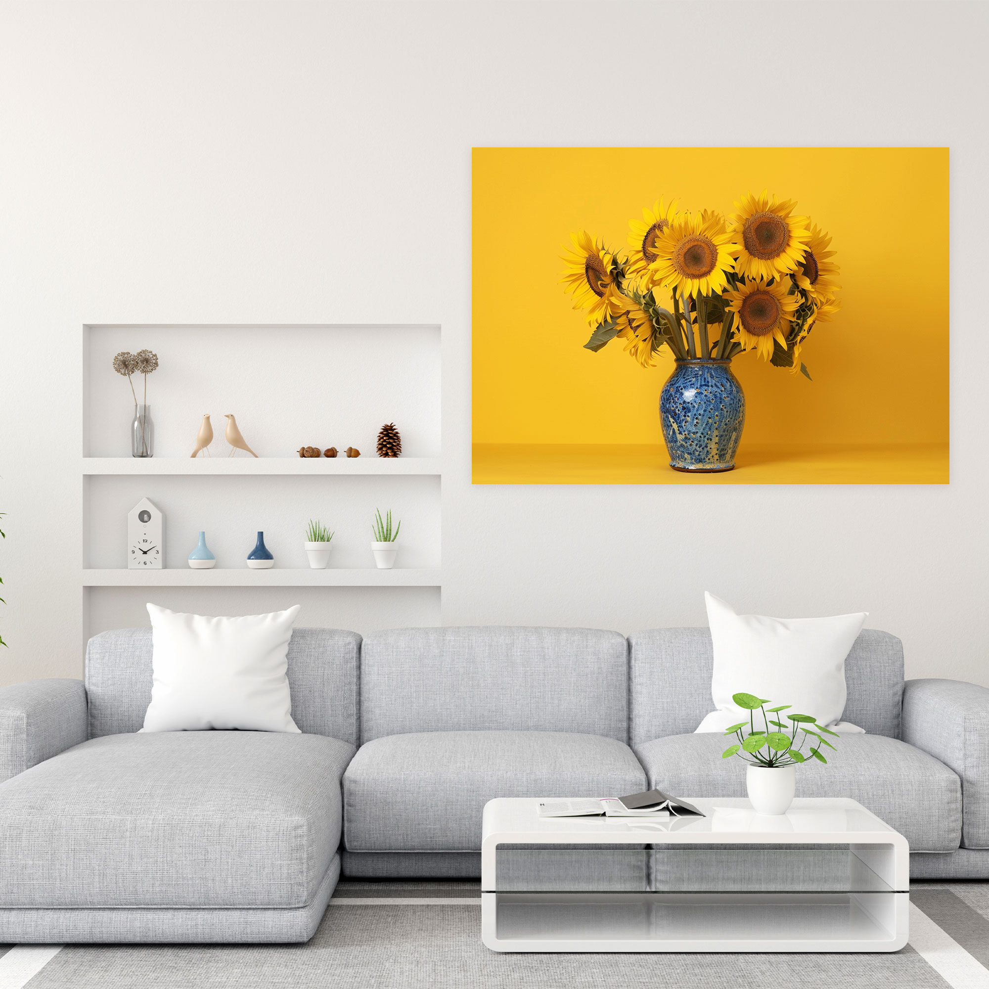 Vincent Van Gogh Sunflower Vase Wall Art - Vincent Van Gogh, Vincent Van Gogh, Canvas Print, Canvas