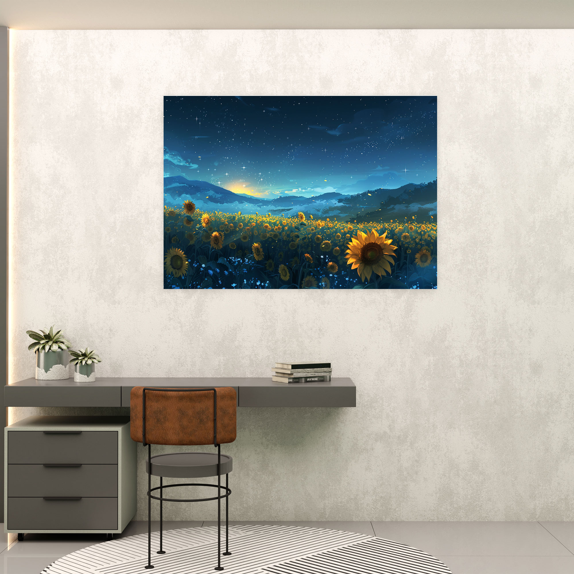 Starry Night Vincent Van Gogh Canvas Print - Vincent Van Gogh, Vincent Van Gogh, Canvas, Canvas Wall Art