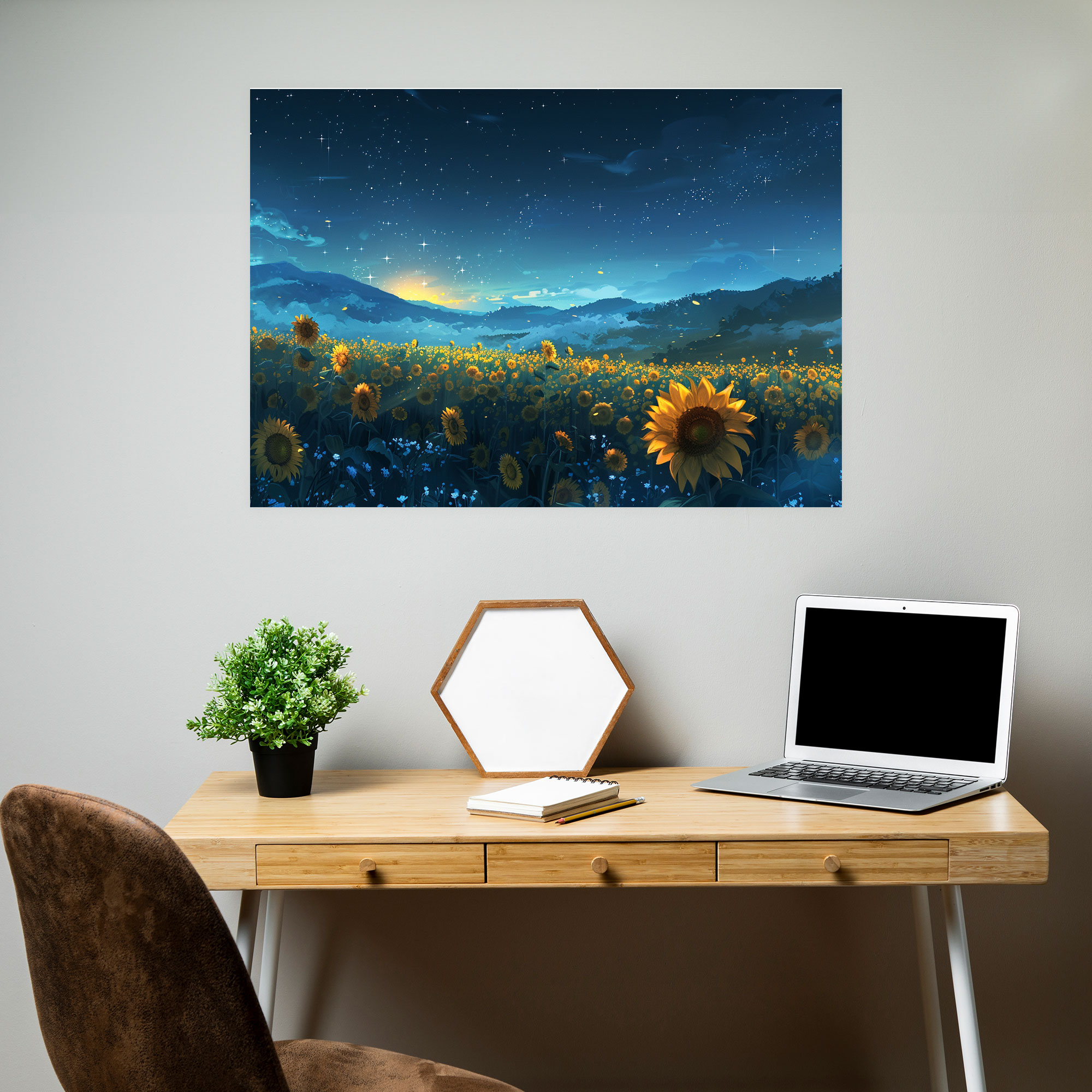 Starry Night Vincent Van Gogh Canvas Print - Vincent Van Gogh, Vincent Van Gogh, Canvas, Canvas Wall Art