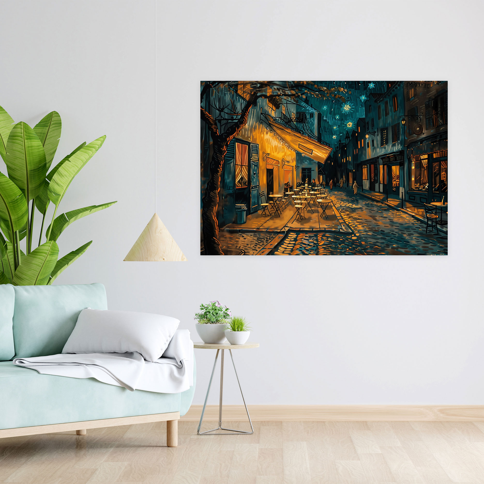 Cafe Terrace Vincent Van Gogh Wall Art - Vincent Van Gogh, Canvas Wall Art, Wall Art, Vincent Van Gogh